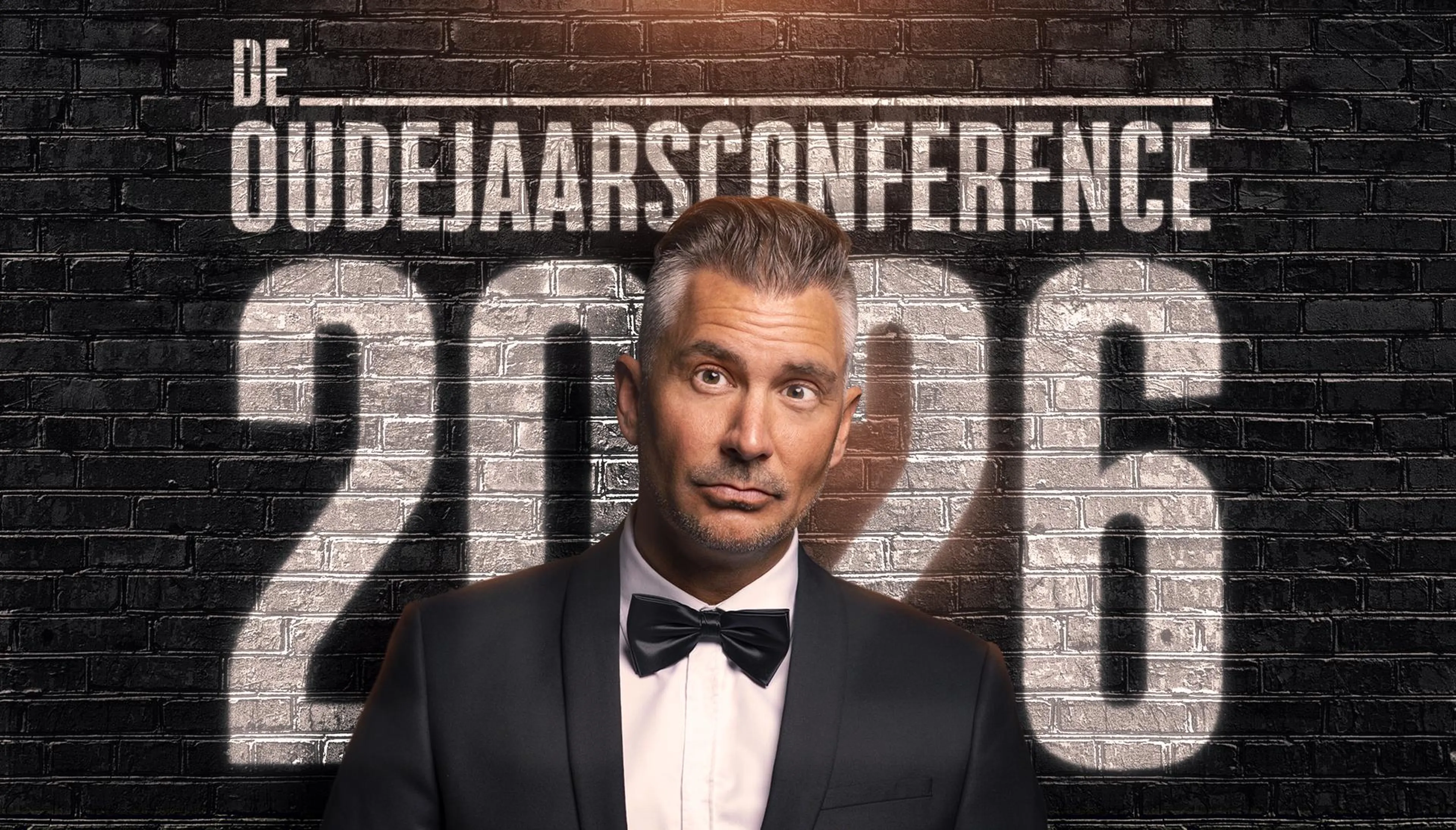 Guido Weijers terug op SBS6 met de oudejaarsconference.