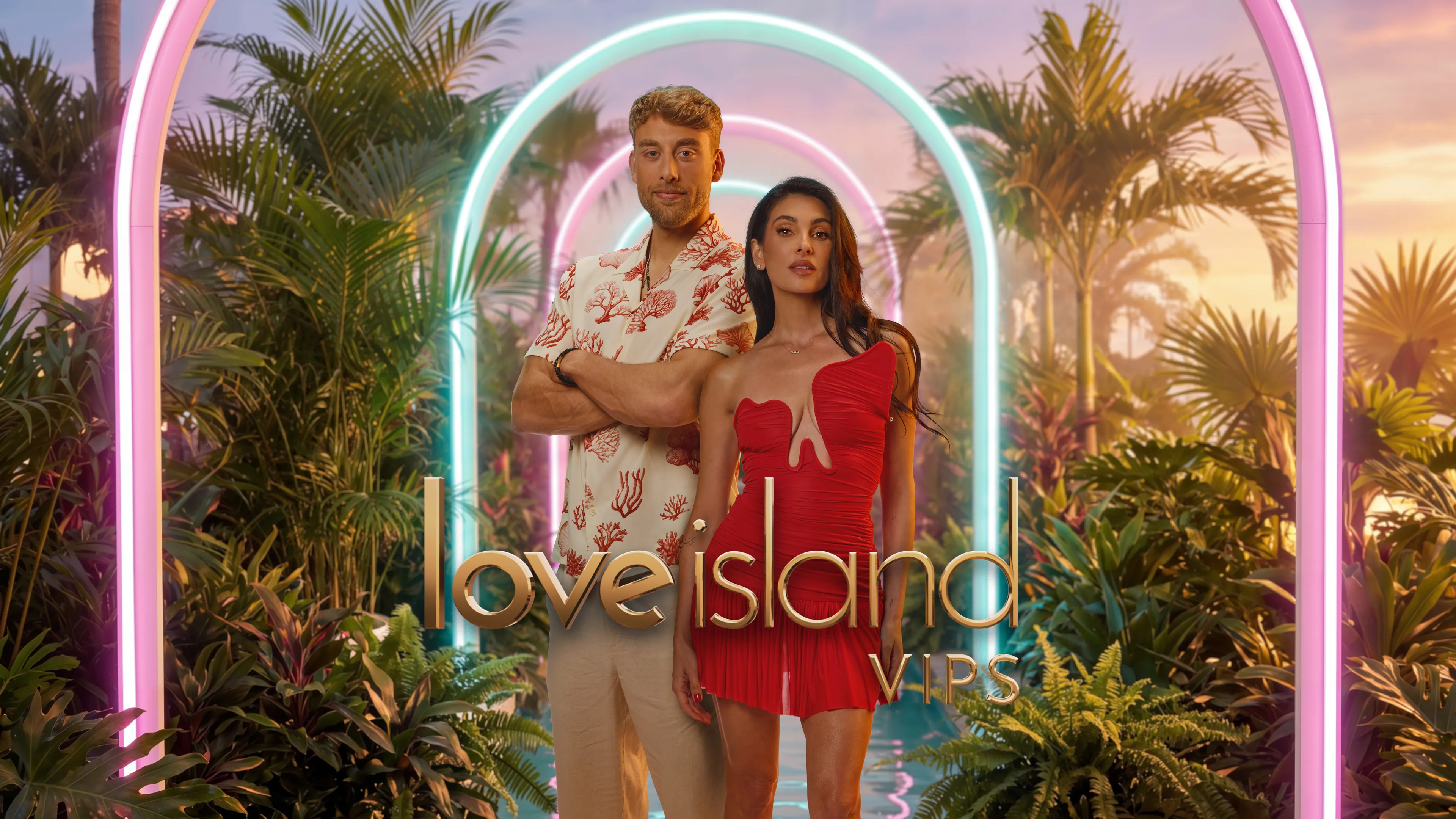  Anna Nooshin en Ward Lemmelijn presenteren Love Island VIPS