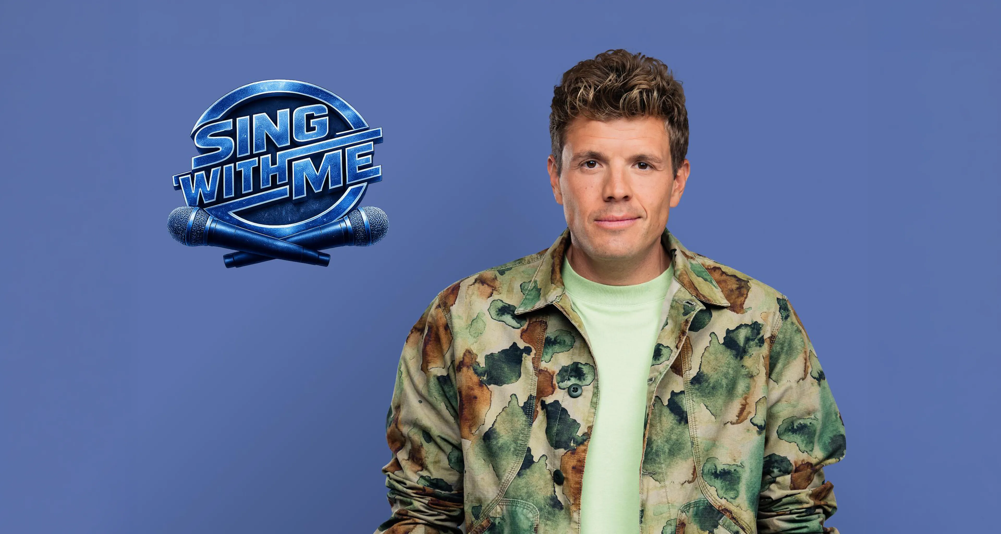 Zanger Jaap Reesema presenteert Sing With Me.