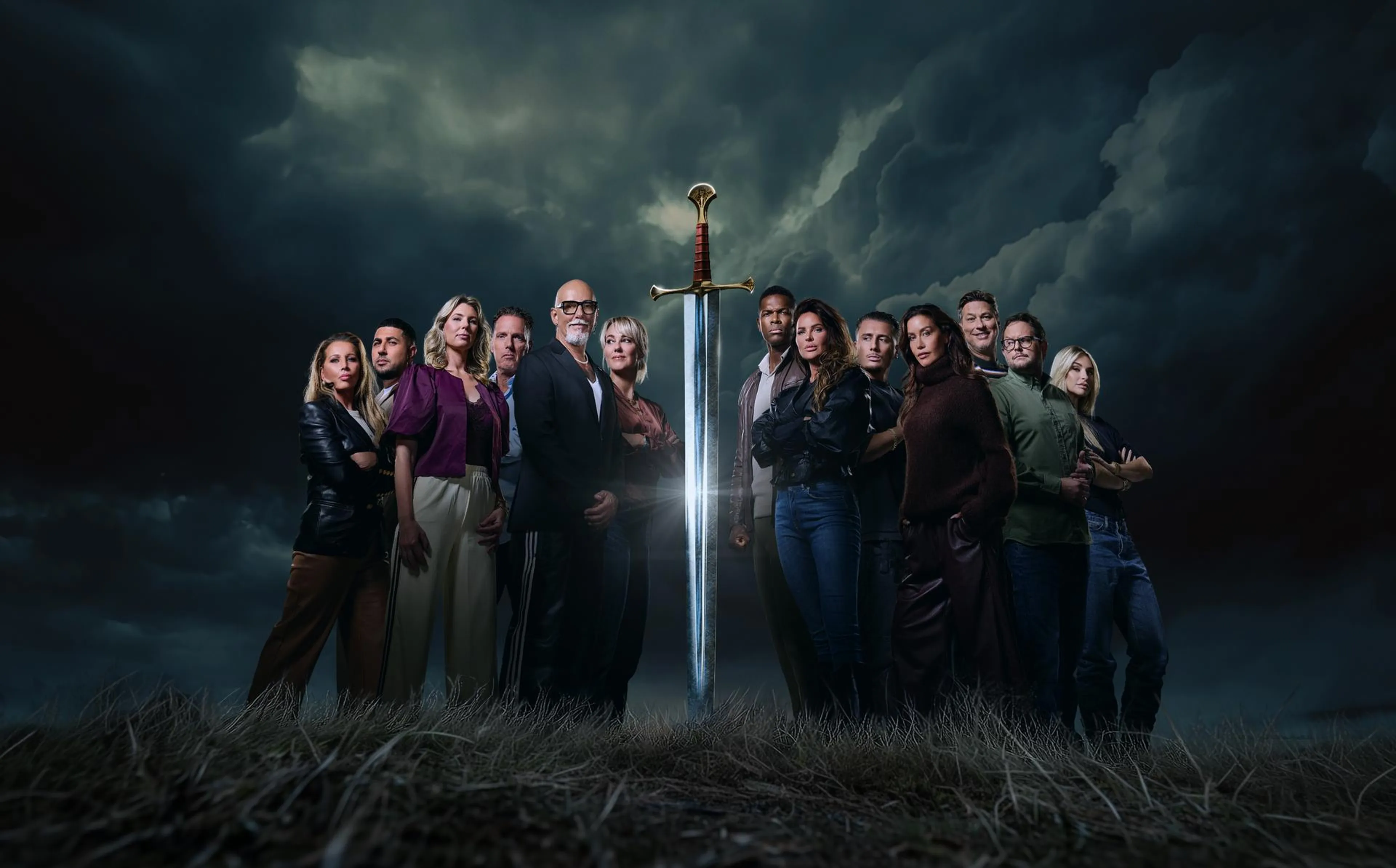 Nieuwe psychologische realityshow Het zwaard van Damocles zet BN’ers onder hoogspanning.