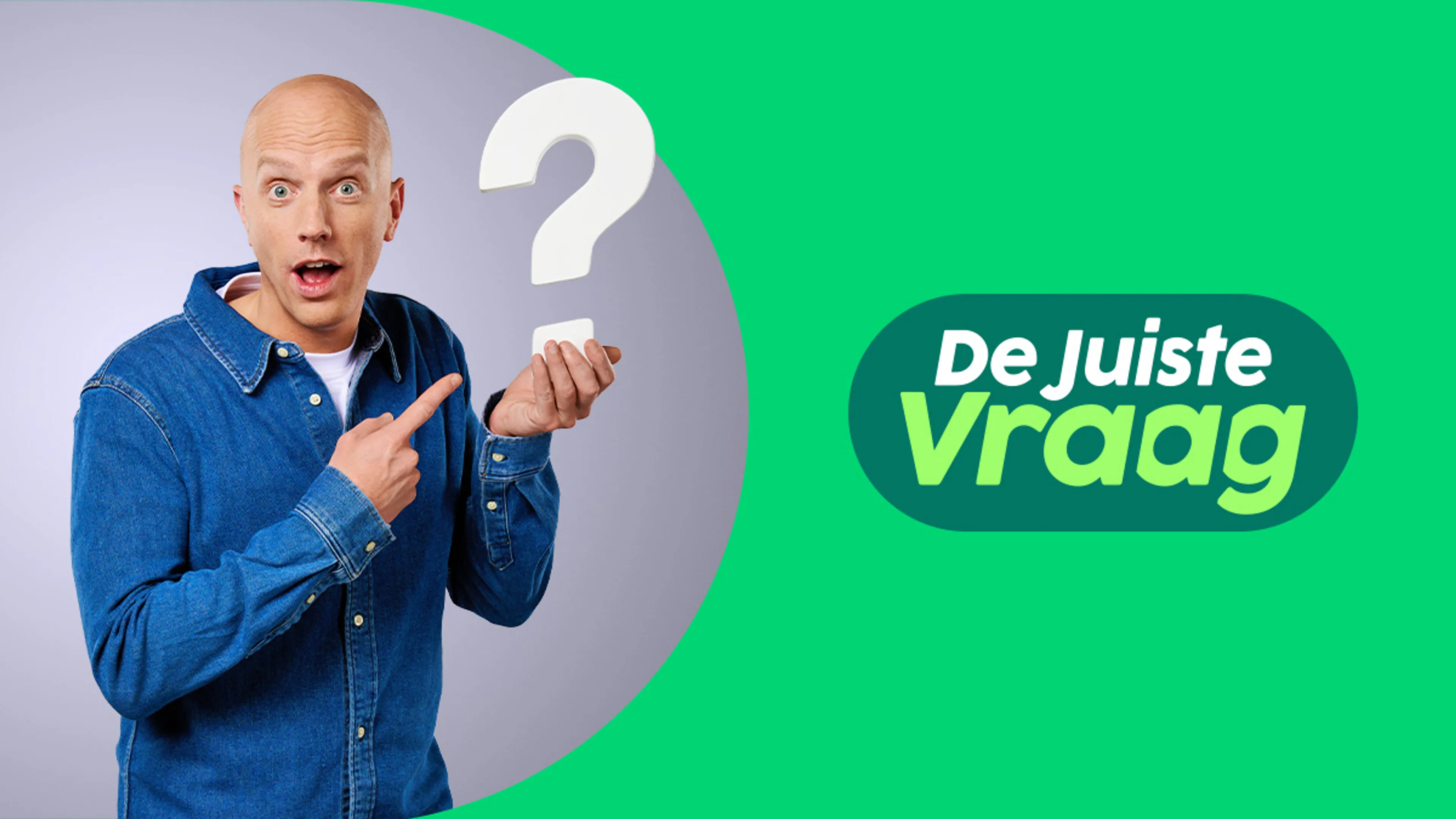 Radio 10 introduceert omgekeerde spelformule: De Juiste Vraag.