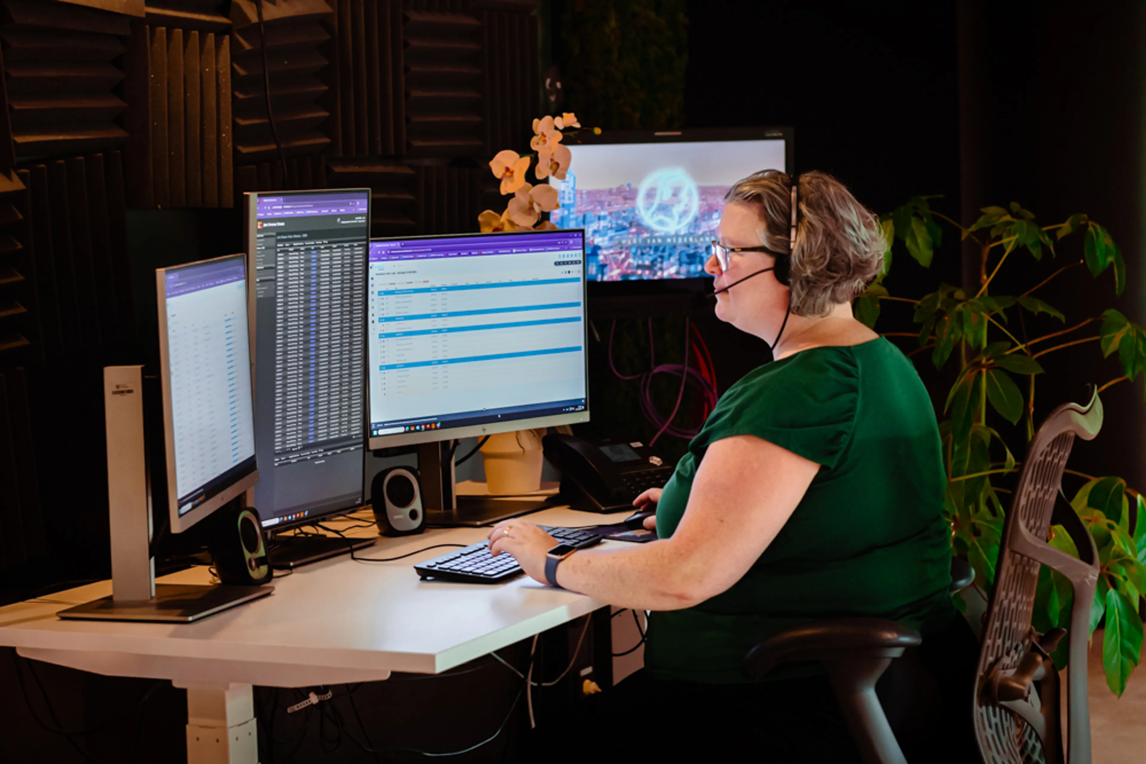 Ontmoet Fiona, technisch coördinator.