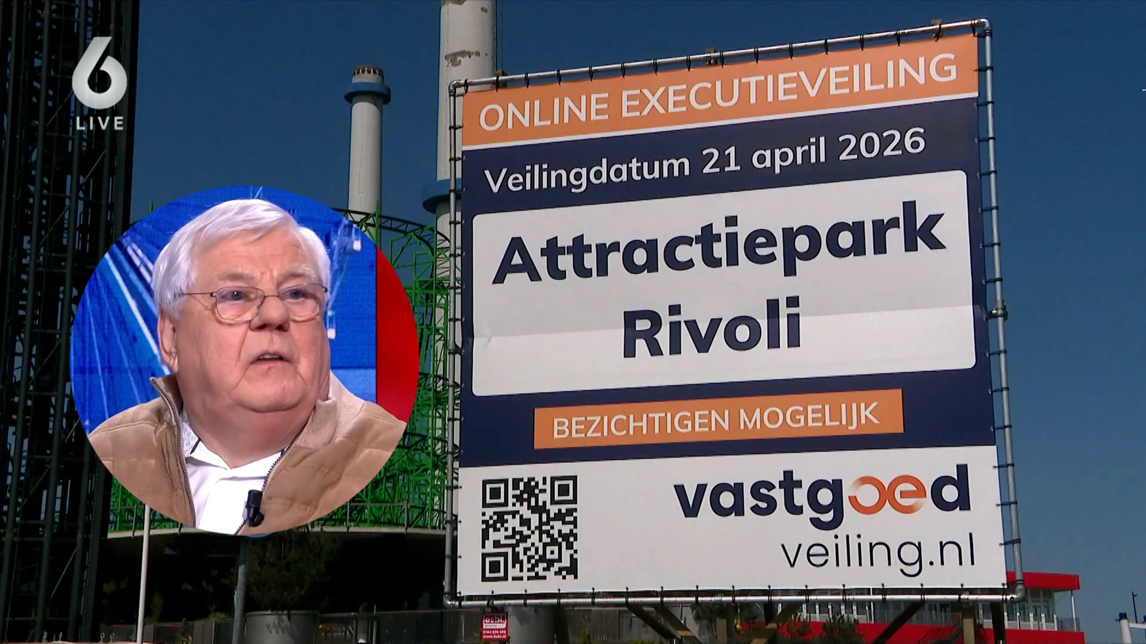 Droom in duigen voor Hennie van der Most: executieveiling in Rotterdams pretpark