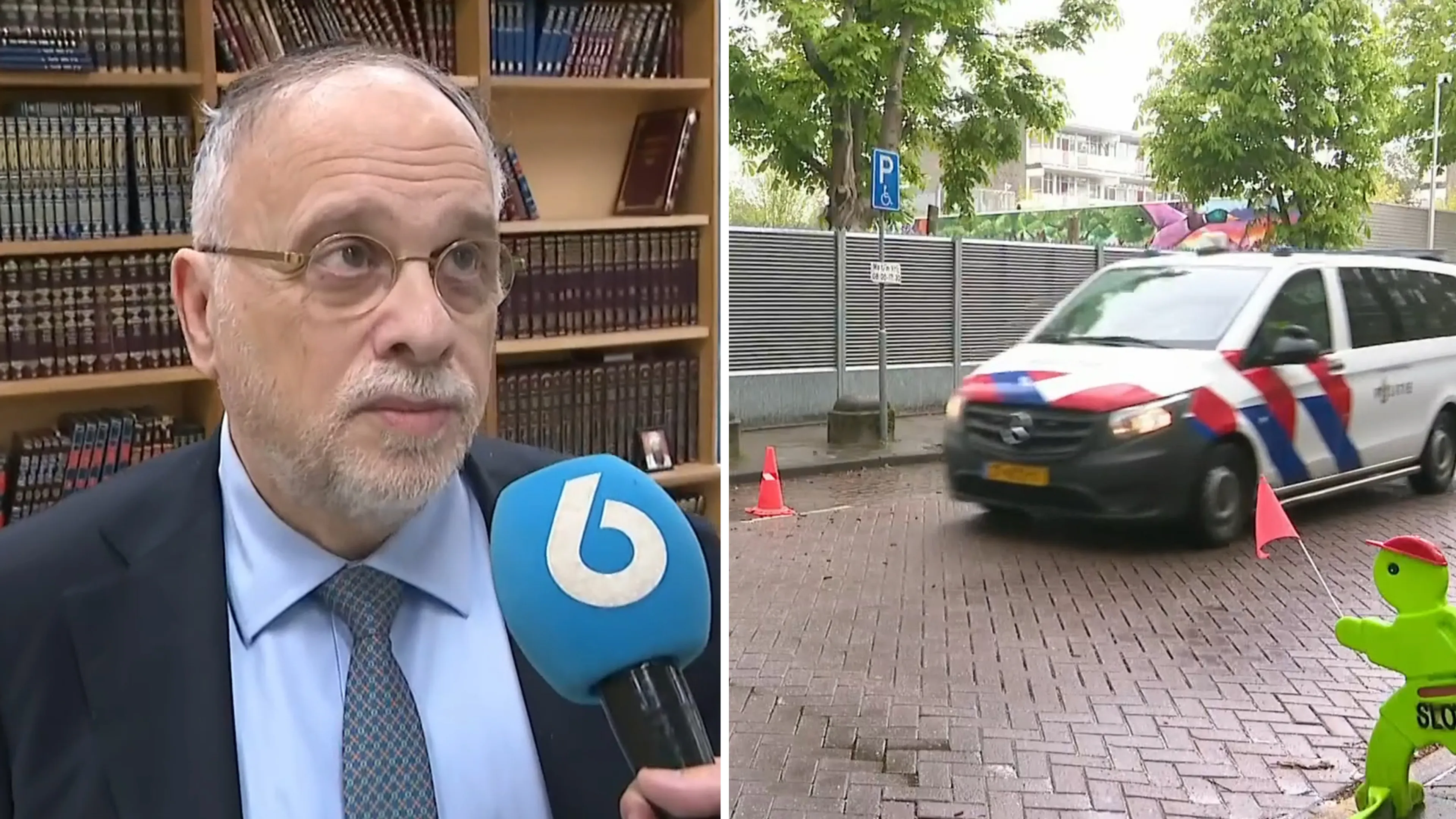 Zo gaat het nu op de Joodse school in Amsterdam waar in maart een explosief afging