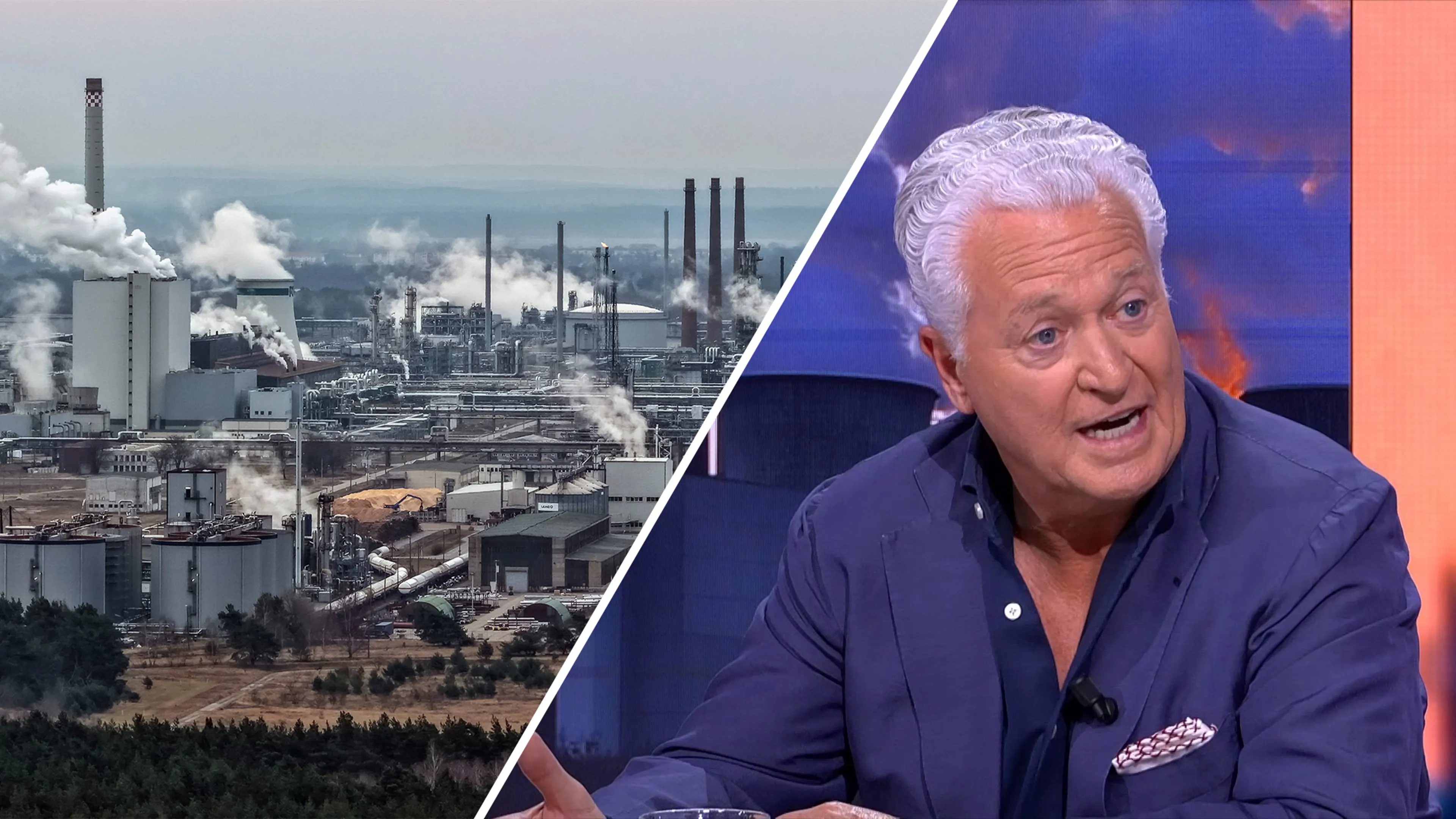 Klimaat-rampscenario de prullenbak in