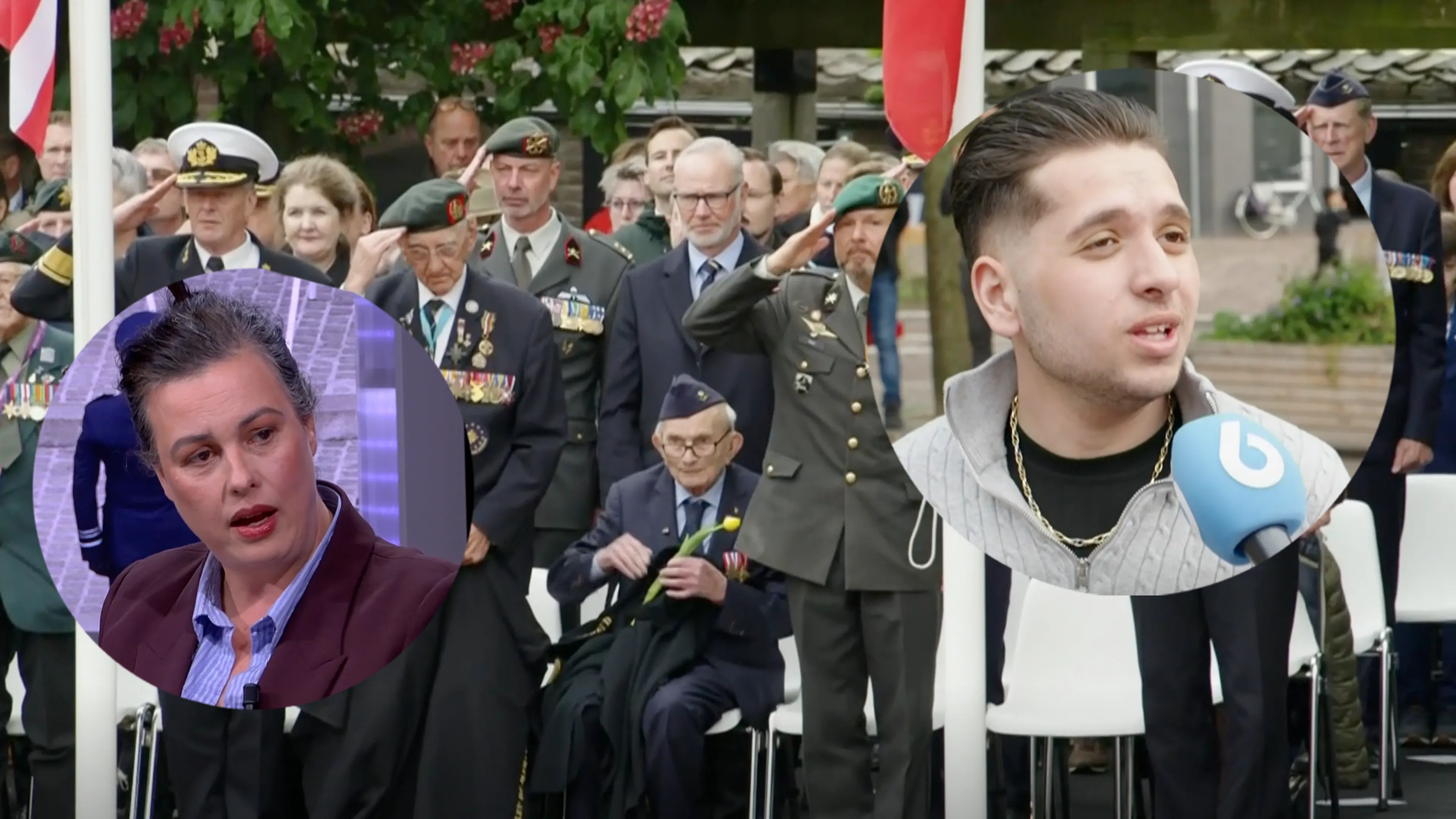 Bevrijdingsdag rustig verlopen: ‘Het feit dat we zo gespannen toeleven naar die twee minuten laat zien hoever die rot er al in zit’