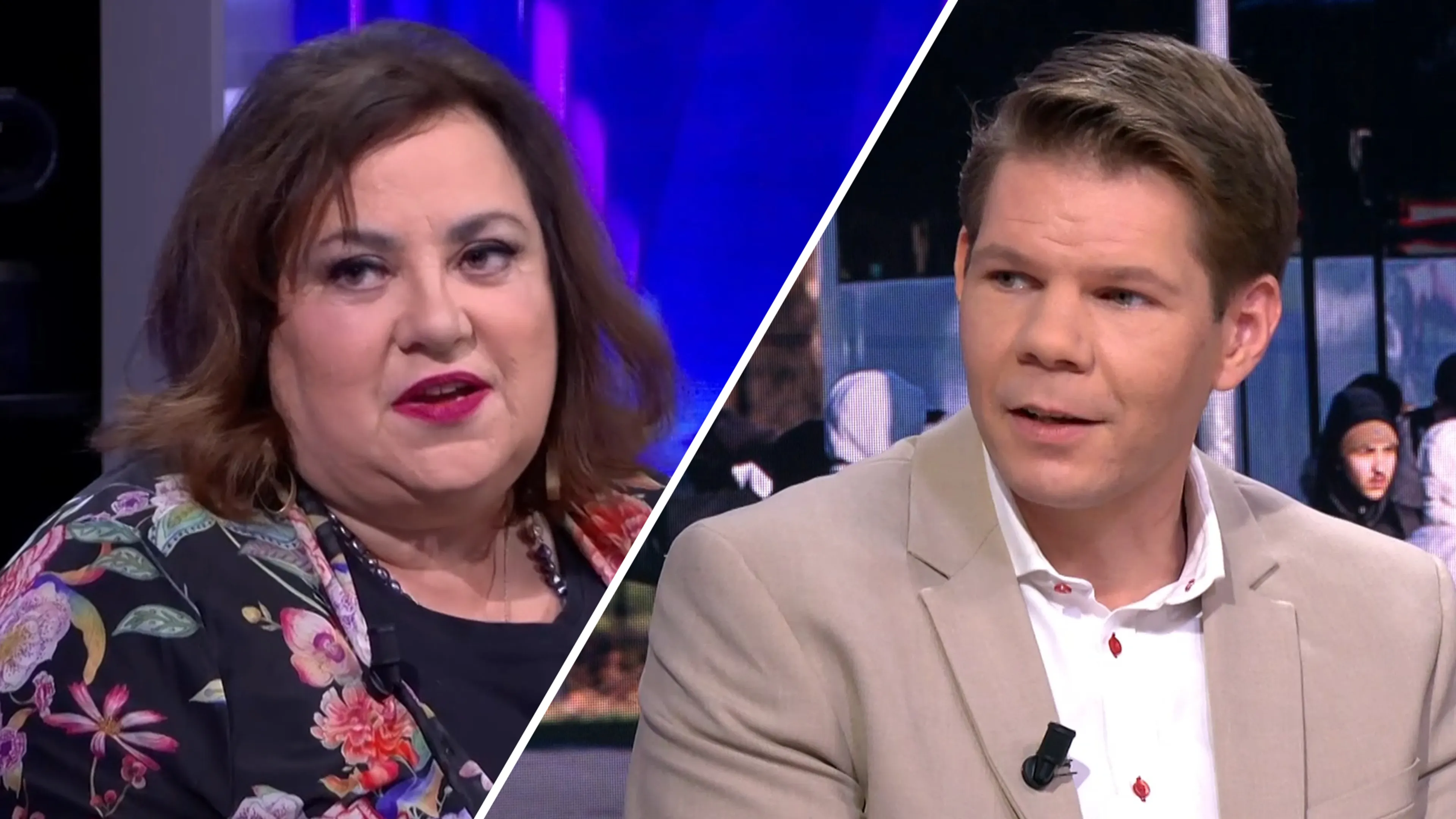 Nausicaa Marbe en Victor Vlam te gast in Nieuws van de Dag