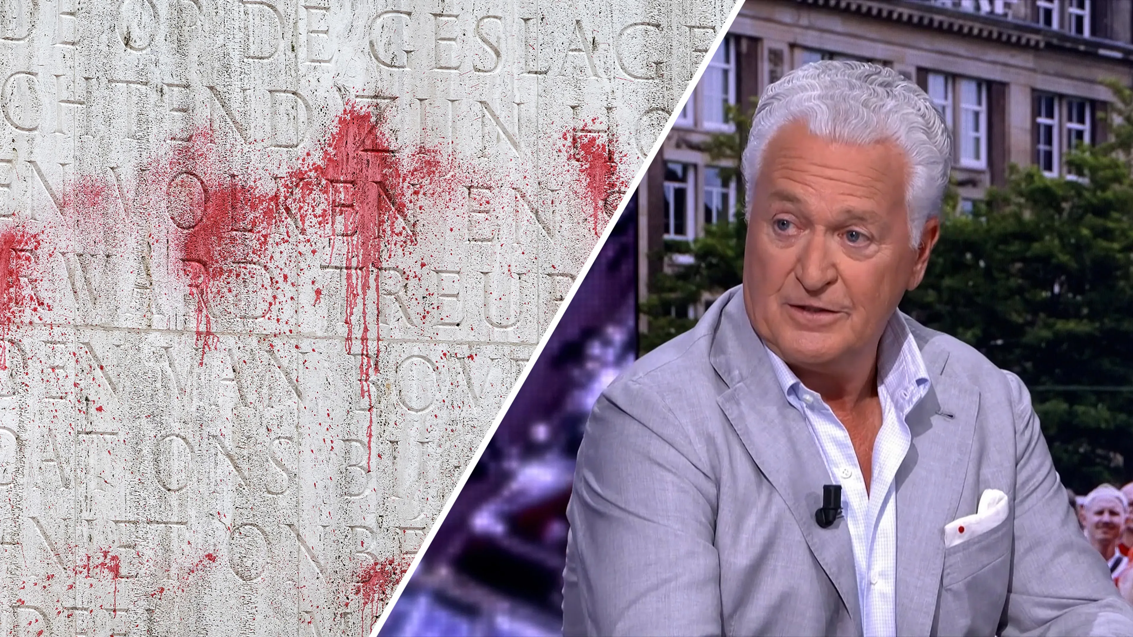 Geen straf voor bekladden Nationaal Monument: 'Aanslag op ons allemaal'