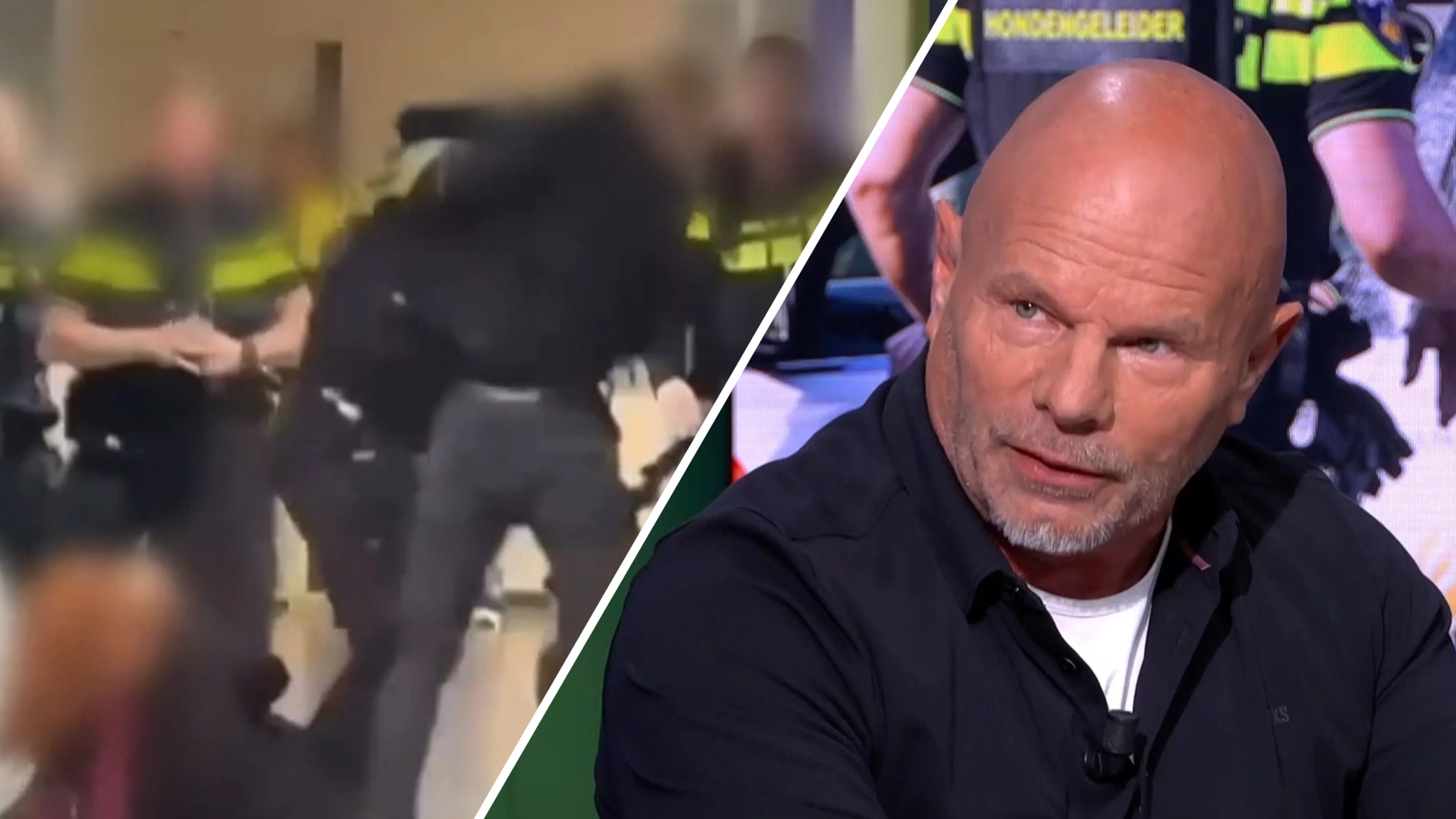 Video van zwangere asielzoeker die in Zeist tegen de grond wordt gewerkt gaat de wereld over