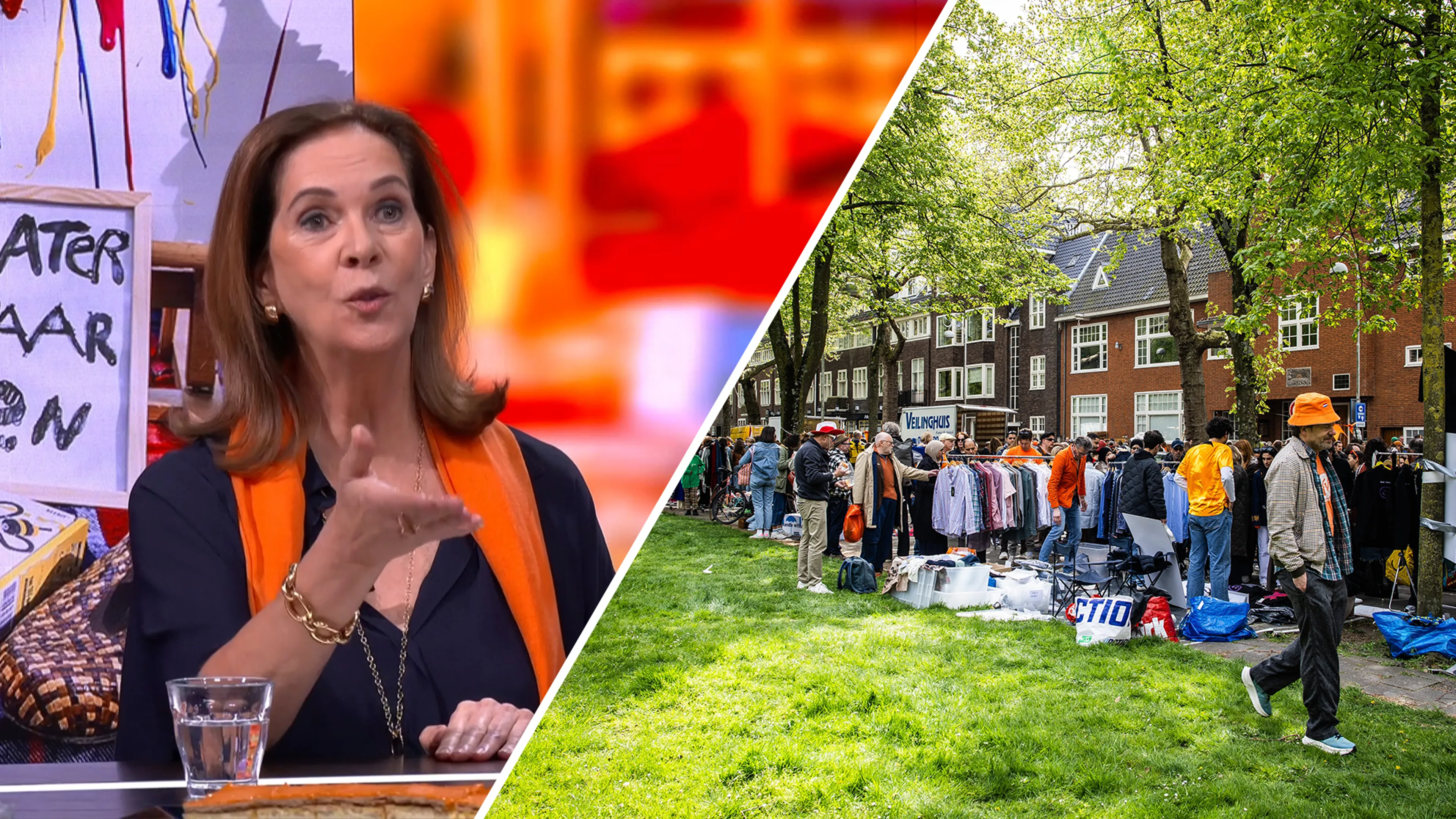 Annemarie van Gaal: 'De vrijmarkt op Koningsdag is basis voor ondernemerschap'