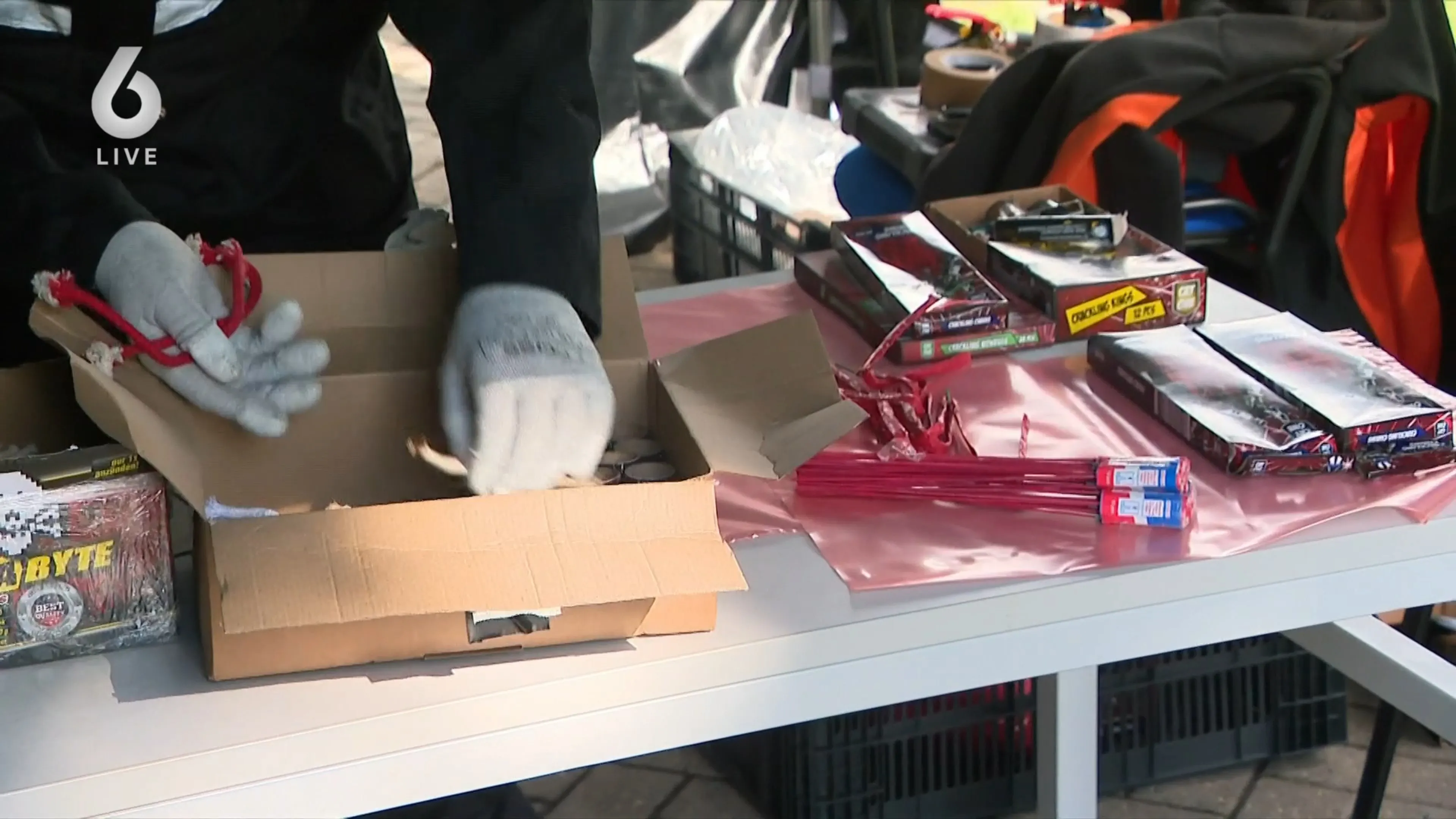 Inleverpunt voor illegaal vuurwerk loopt niet echt storm: nul bezoekers