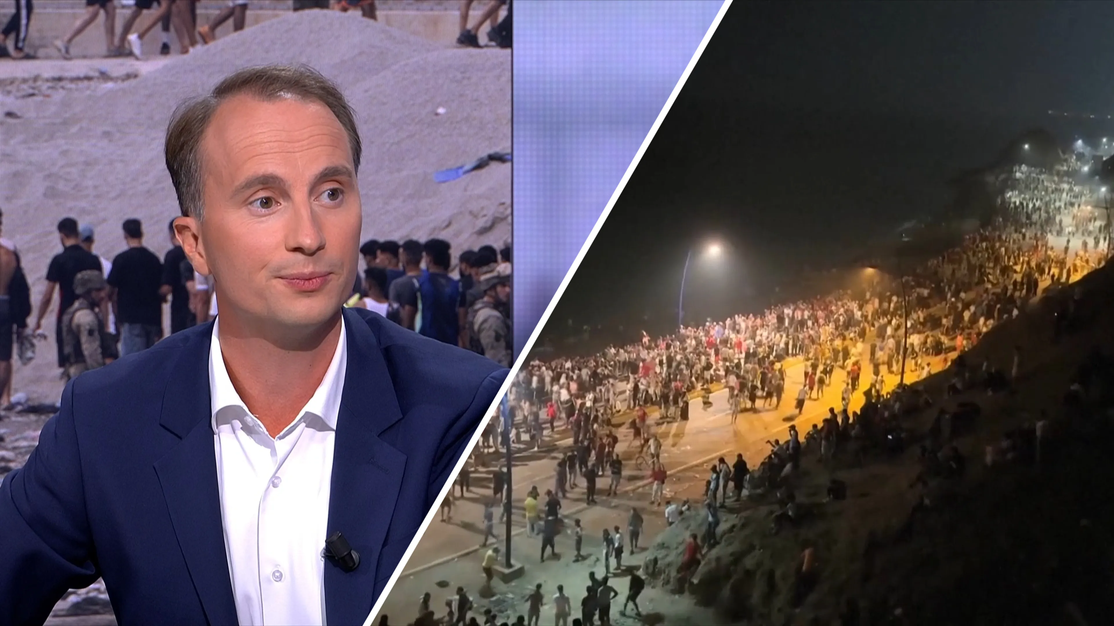 Komend weekend weer tienduizenden migranten in exclave Ceuta? 'Spanje is beter voorbereid'