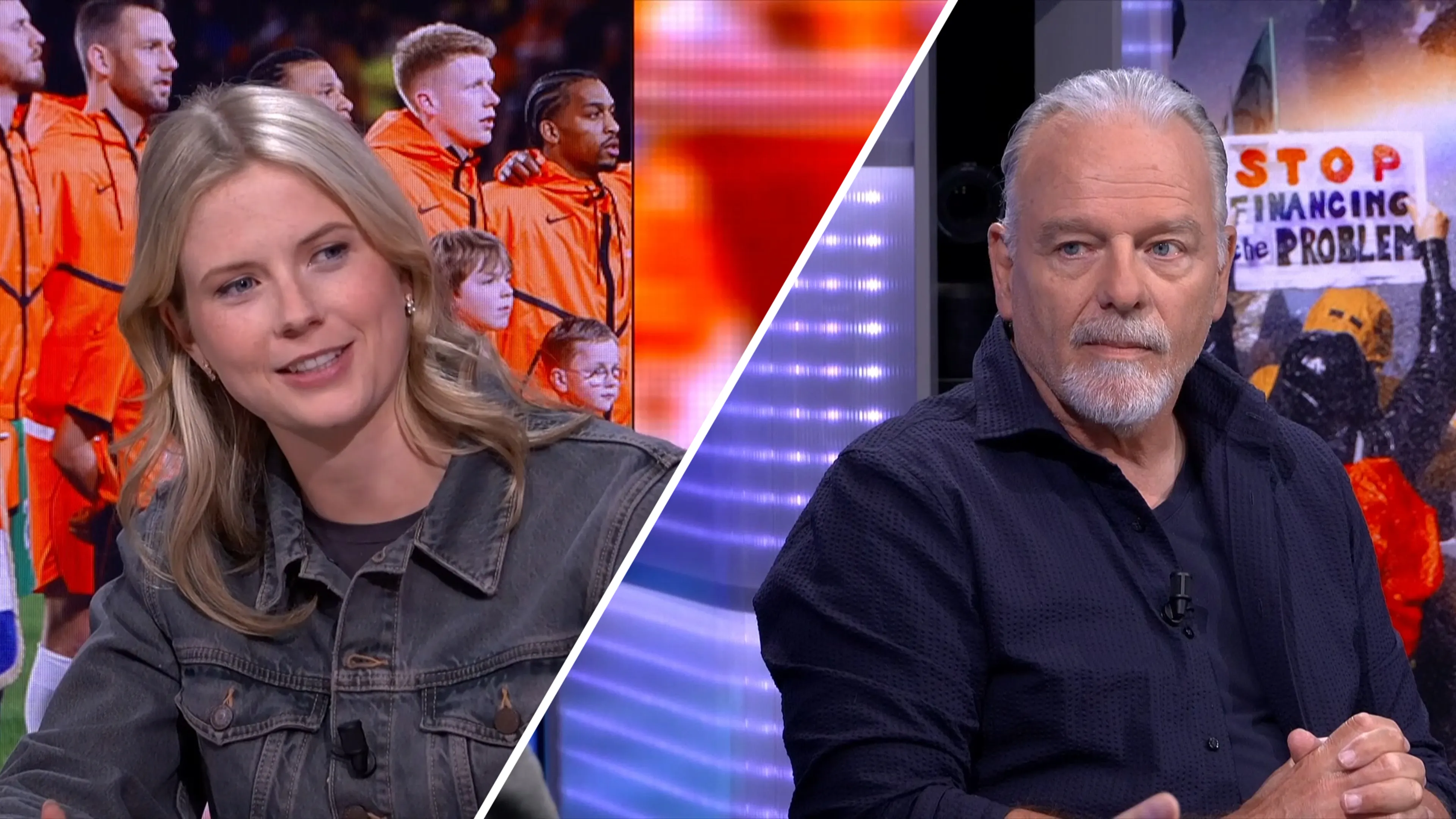 Noa Vahle en Wierd Duk te gast bij Nieuws van de Dag