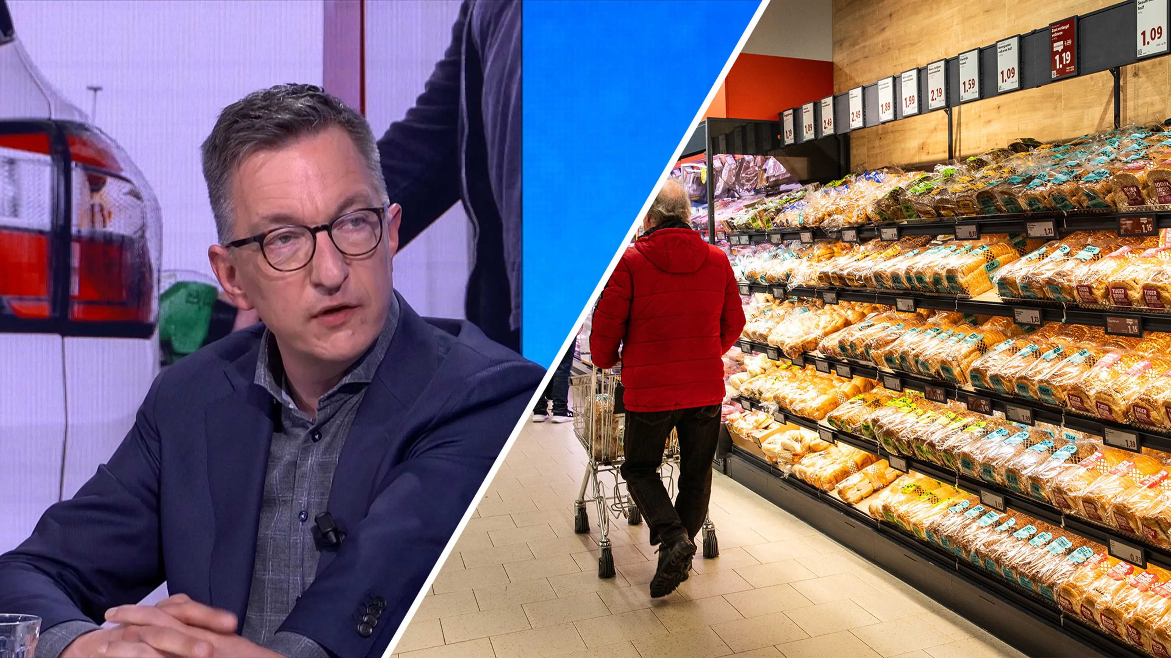 Prijzen in supermarkt gaan stijgen door geopolitieke onrust