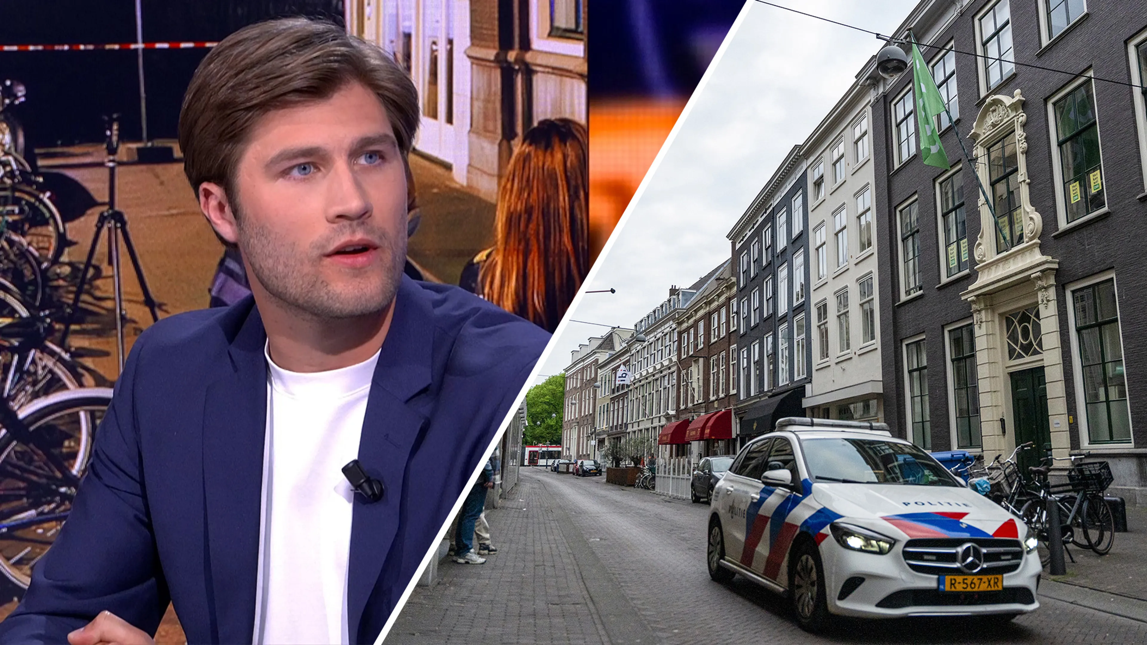 Den Haag geschokt door vuurwerkbom bij D66