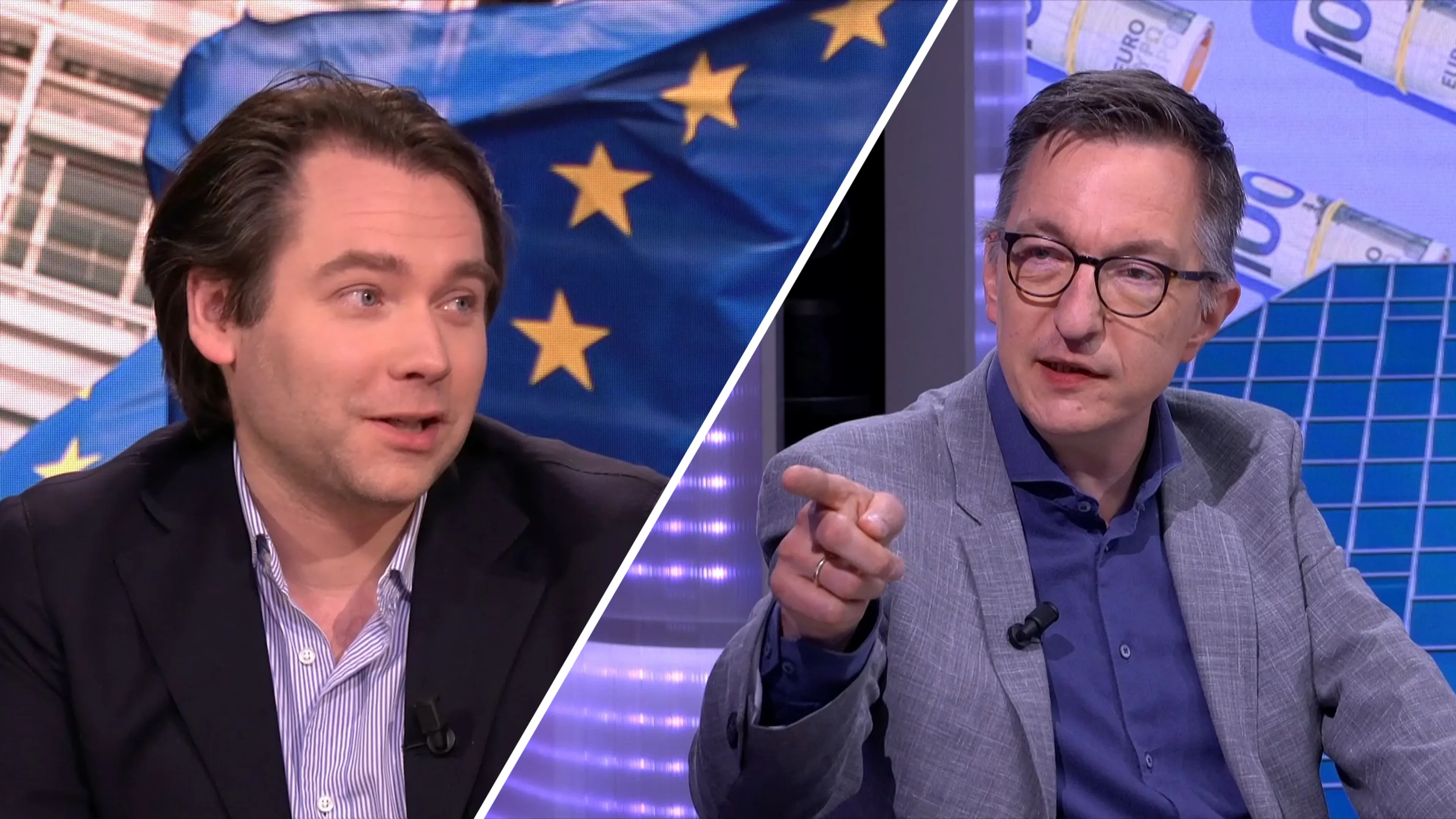 Tomasz Blom en Martin Visser schuiven woensdagavond aan bij Nieuws van de Dag
