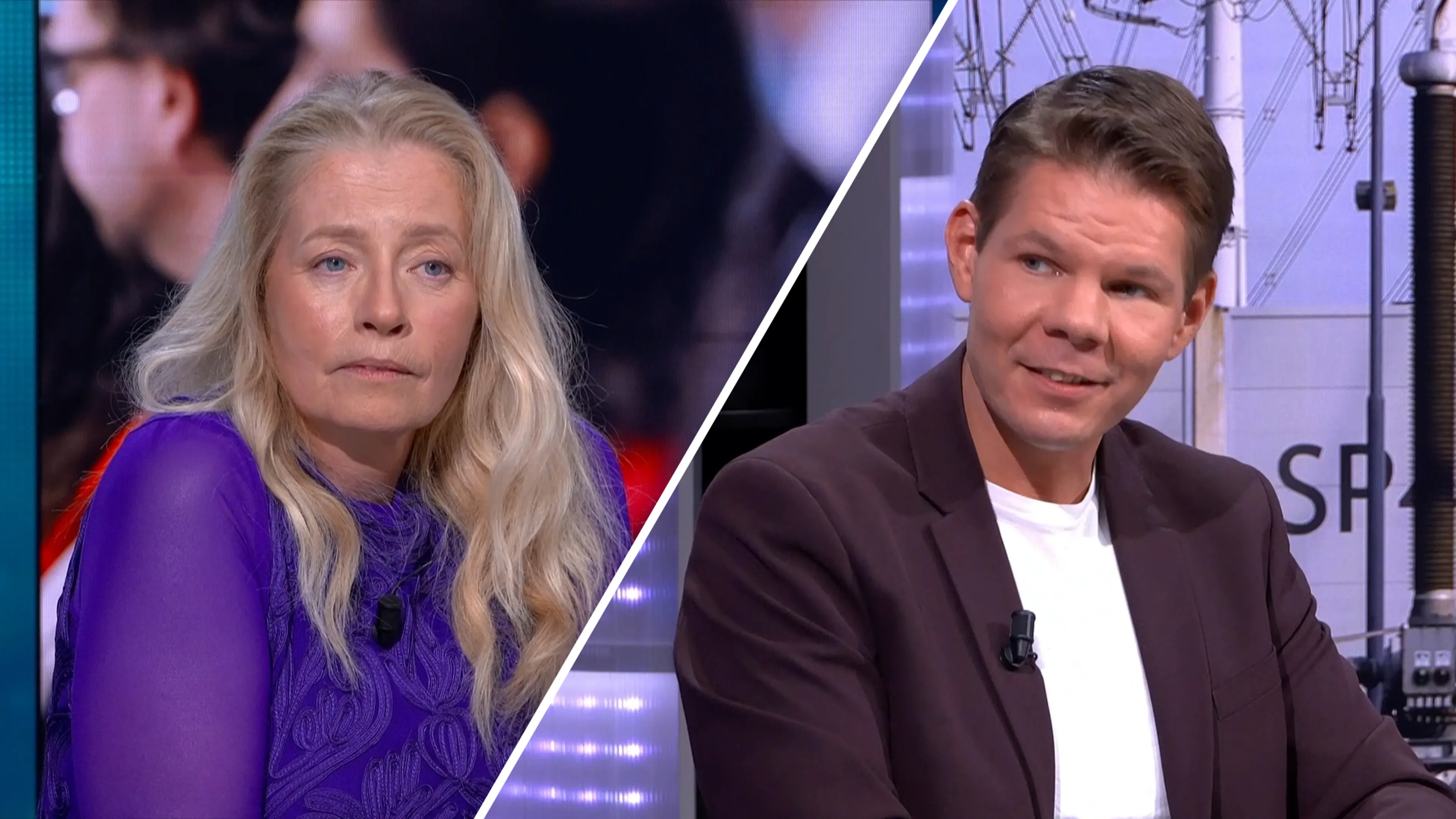 Marianne Zwagerman en Victor Vlam woensdagavond te gast bij Nieuws van de Dag