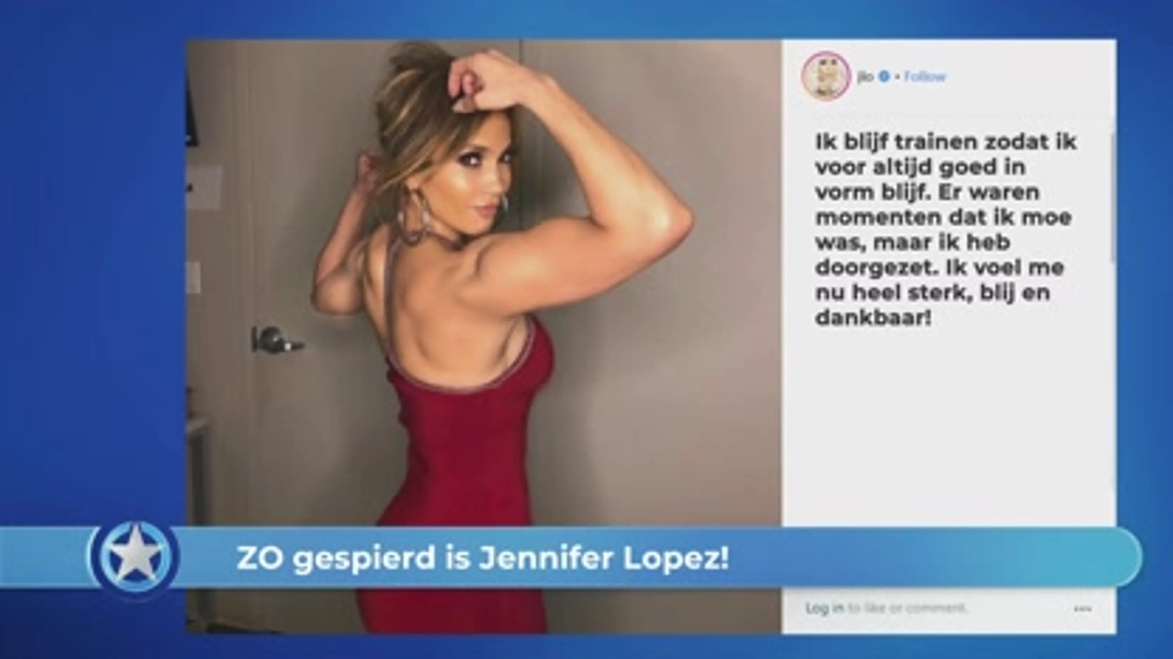 Show Update: Zo gespierd is Jennifer Lopez!