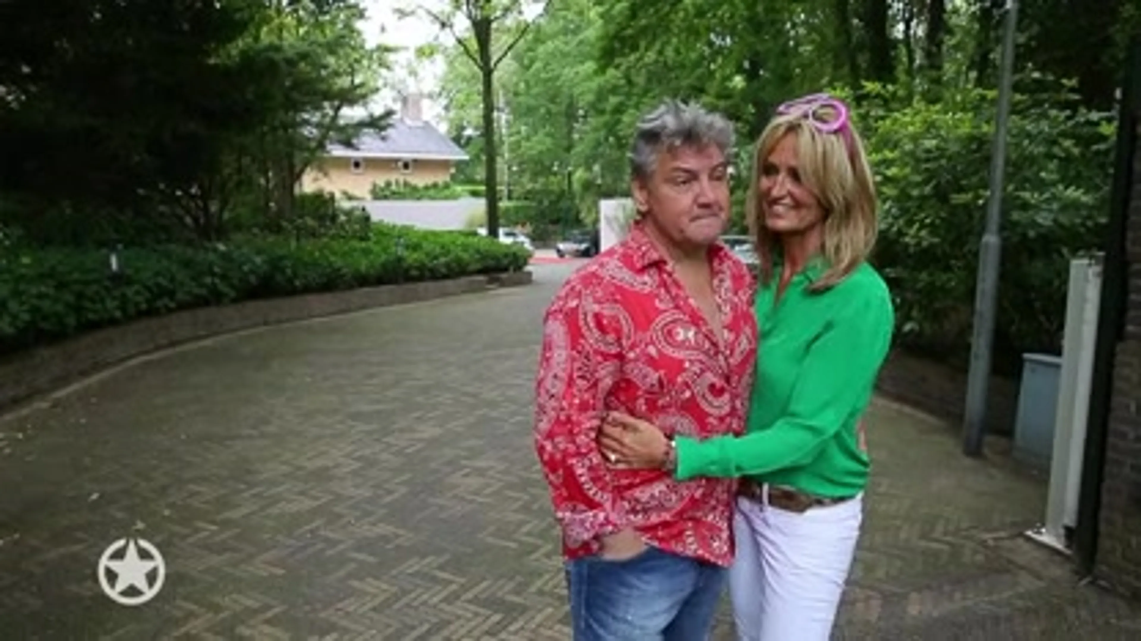 René Froger probeert het beste van Koningsdag te maken