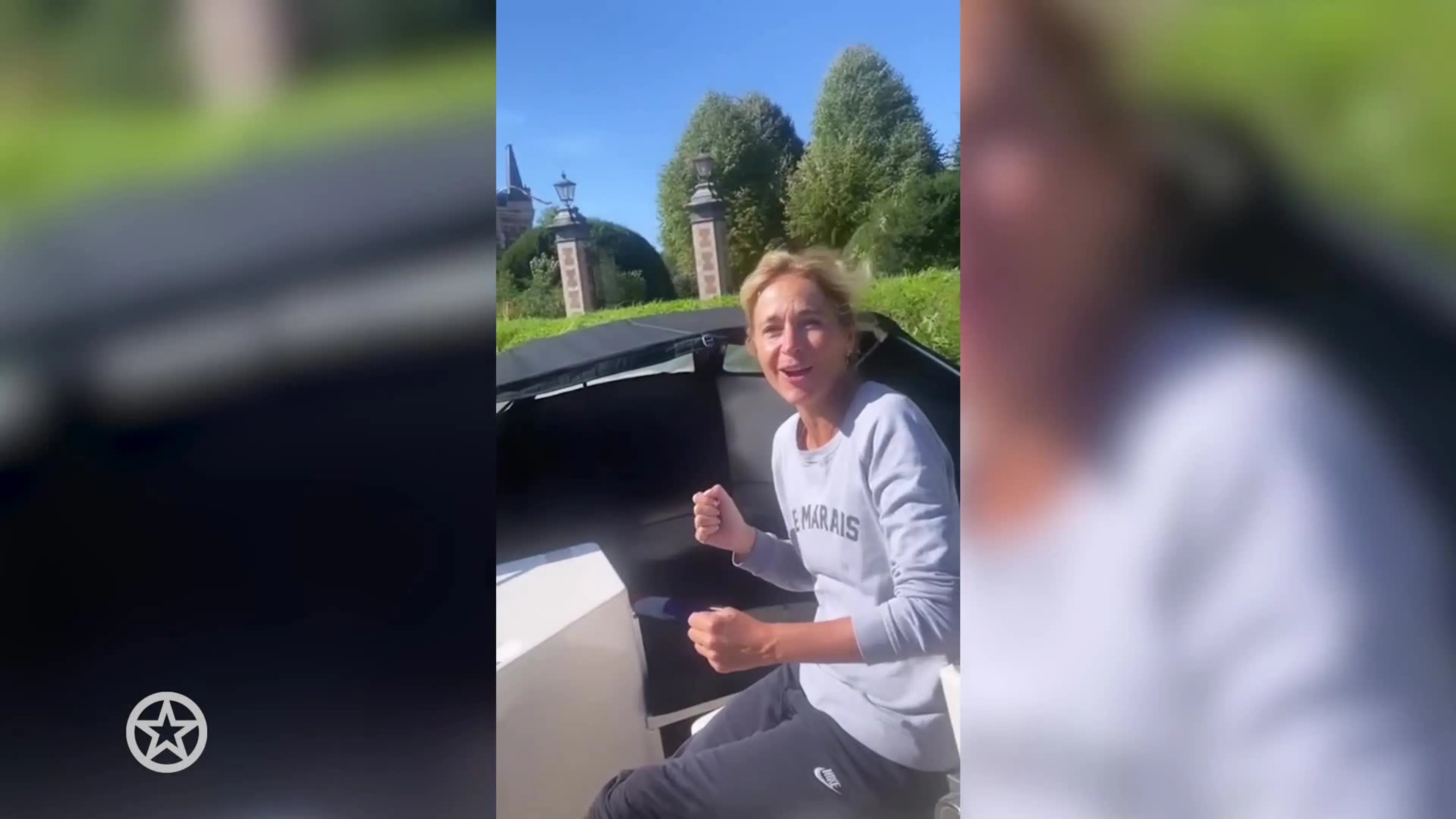 Paniekerige Wendy van Dijk schreeuwt het uit