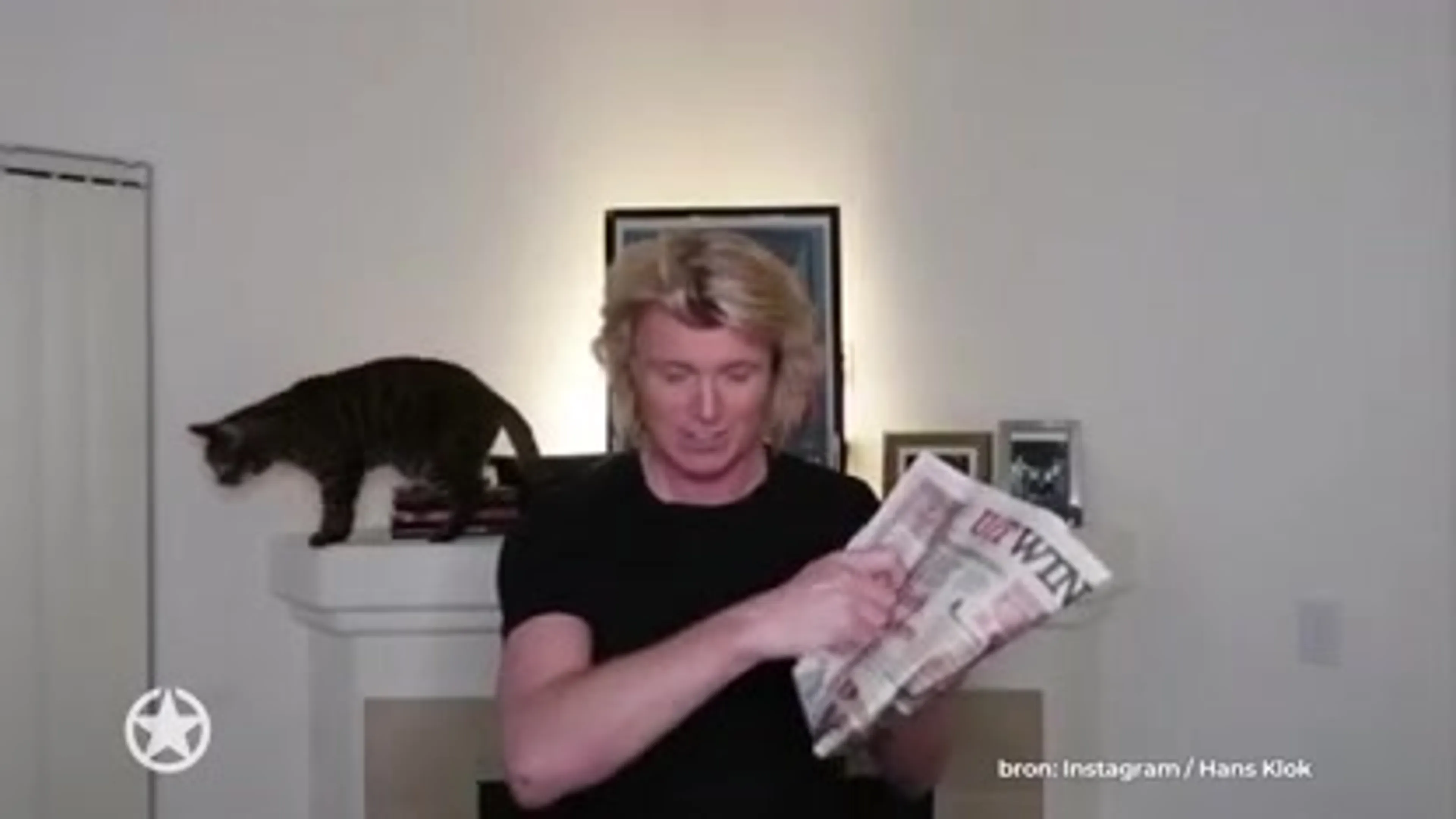 ZIEN: Hans Klok verbluft volgers met illusie!