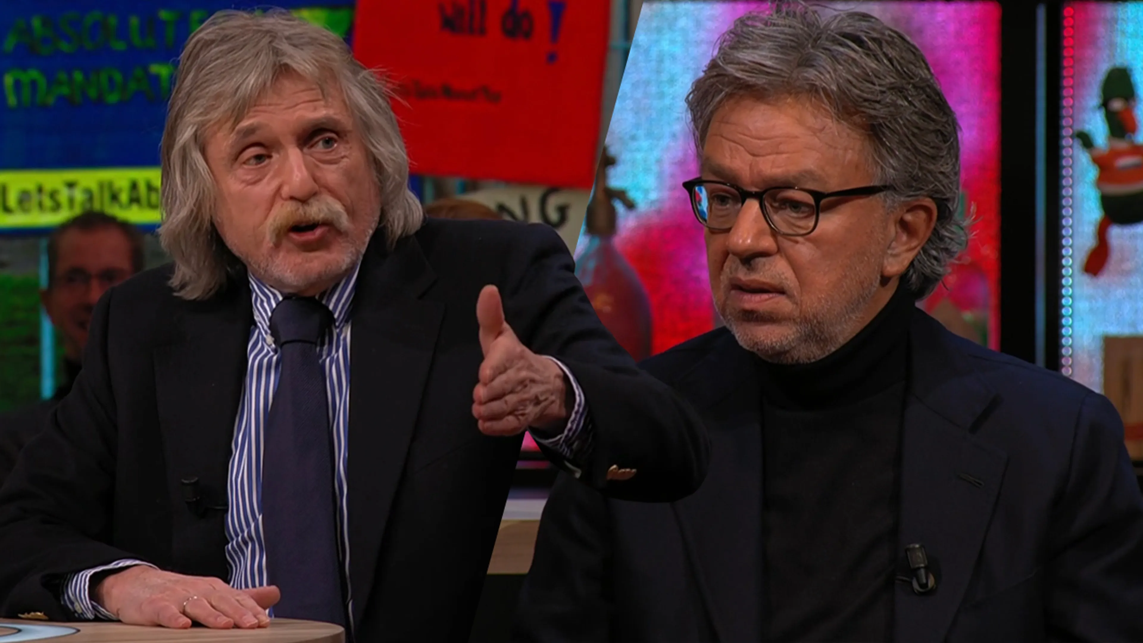 Johan in verhitte discussie met bargast Yves Gijrath: ‘Onrealistisch gelul!'