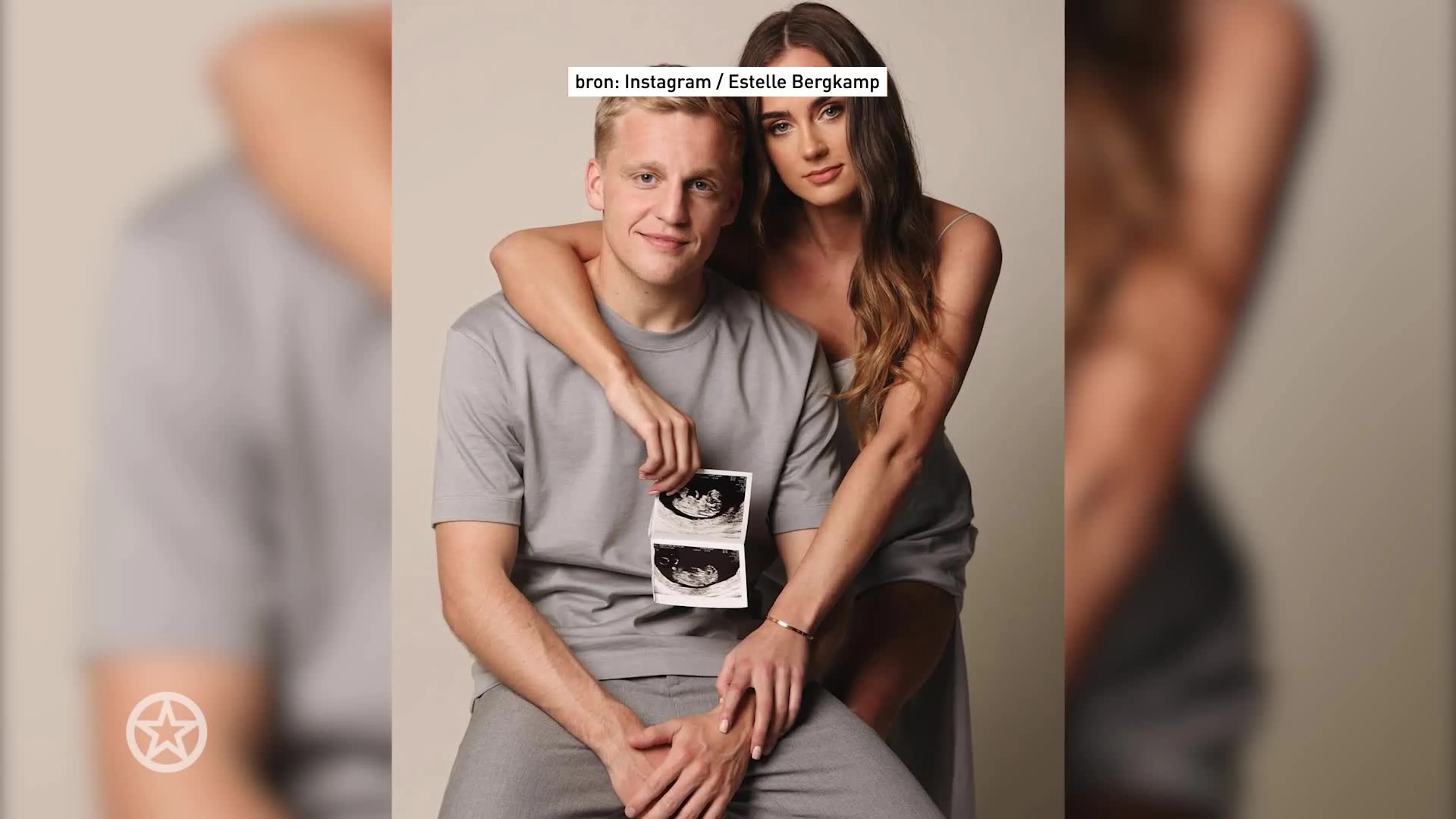 Donny van de Beek wordt vader
