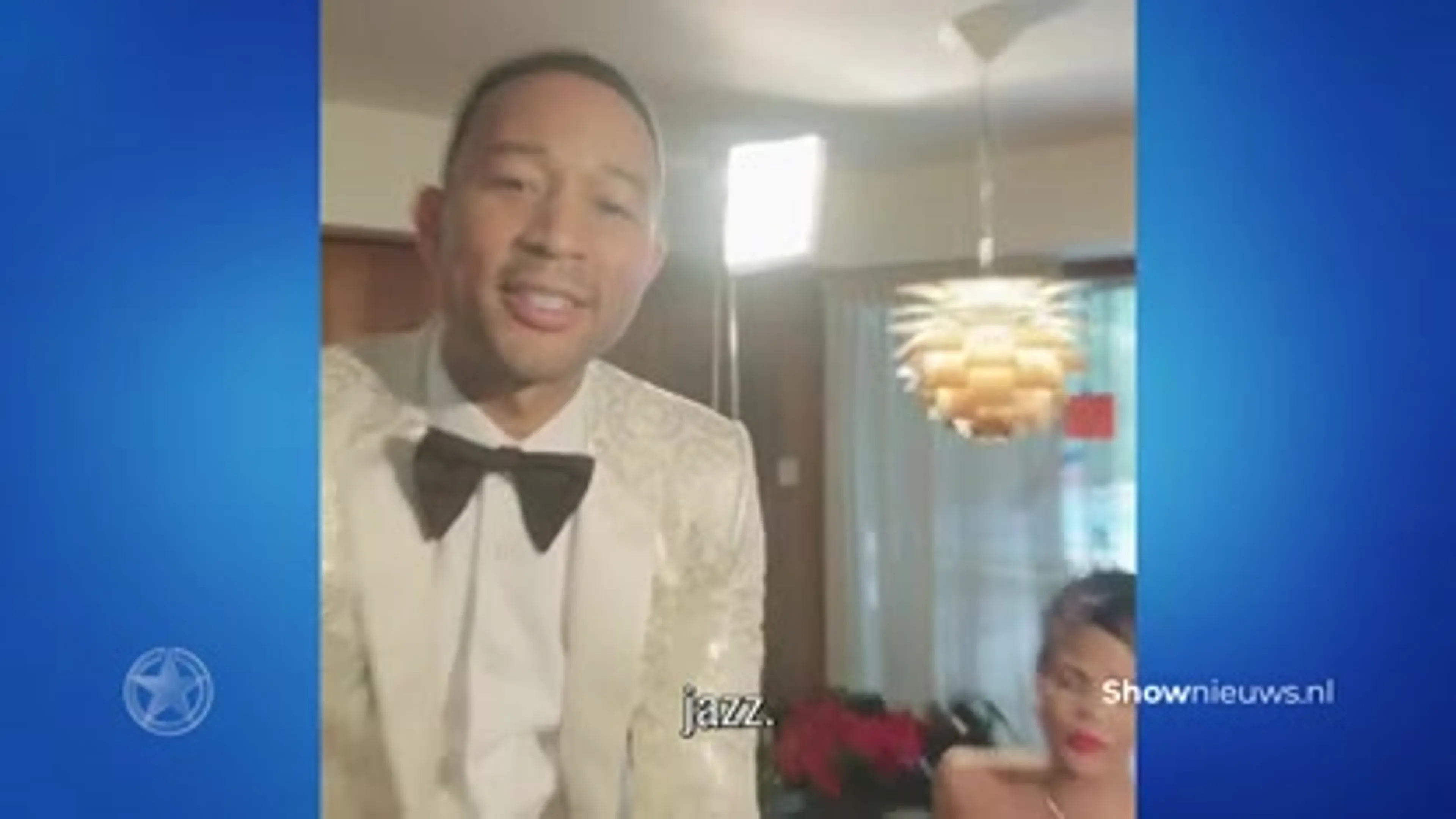 John Legend al helemaal in kerstsferen