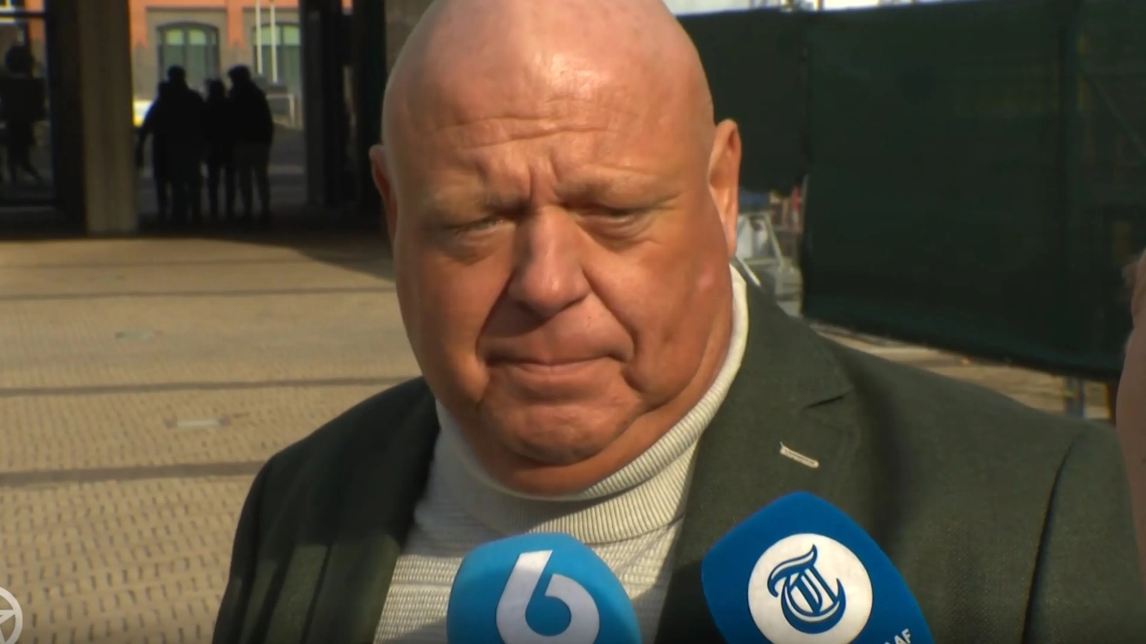 Peter Gillis emotioneel op verdrietige dag