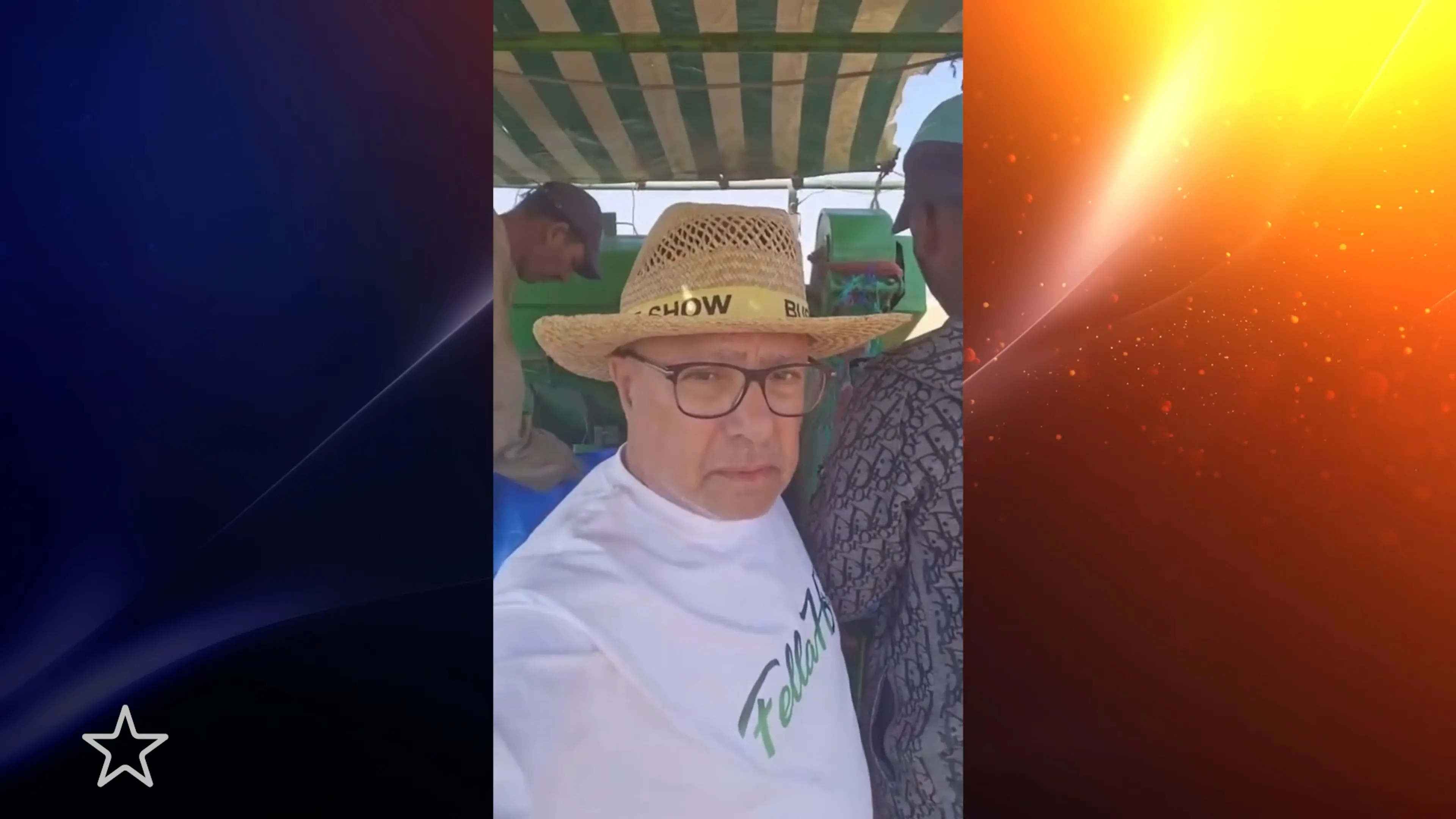 Boer Ayoub en vader werken op boerderij in Marokko