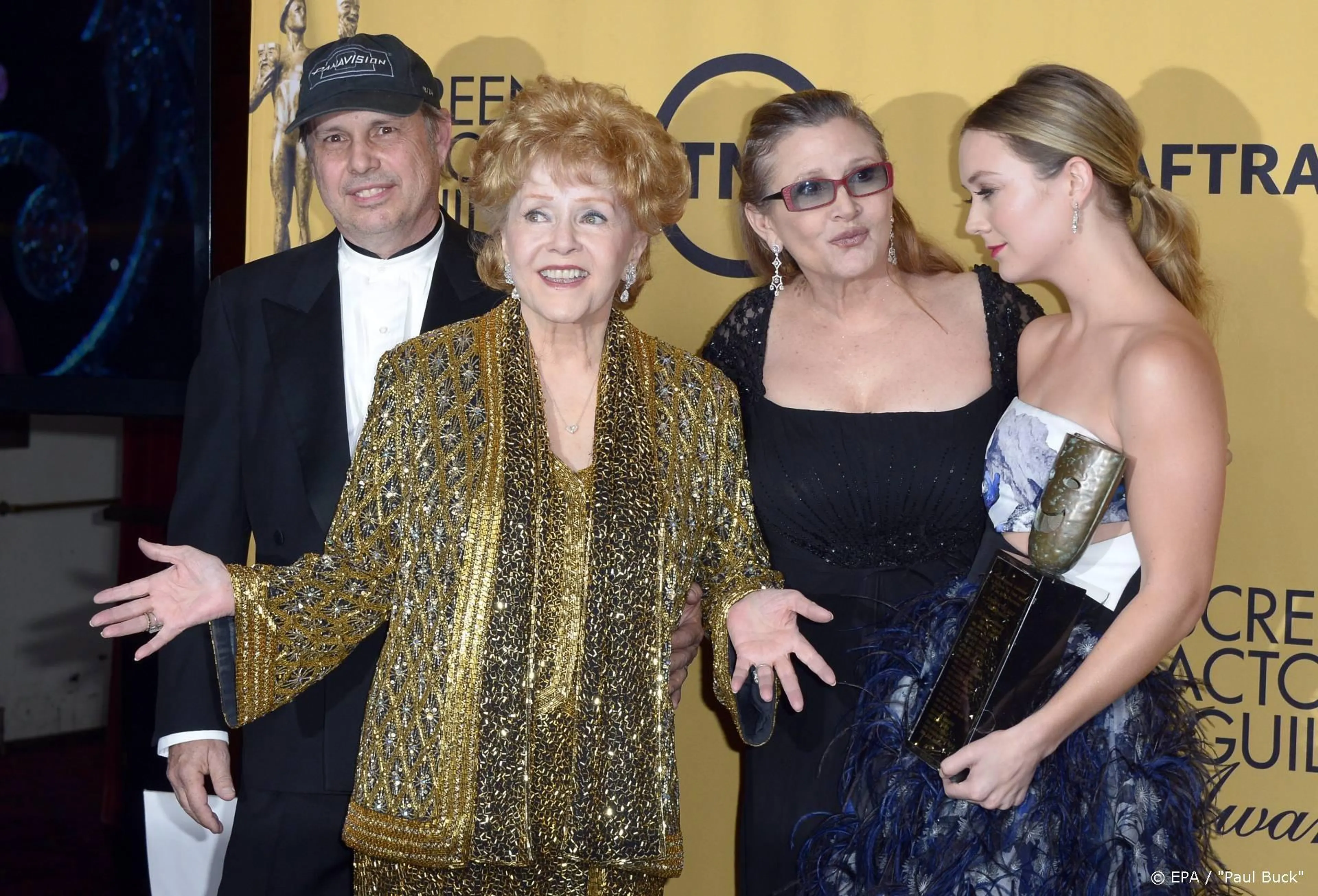 Billie Lourd denkt aan Carrie Fisher op Moederdag