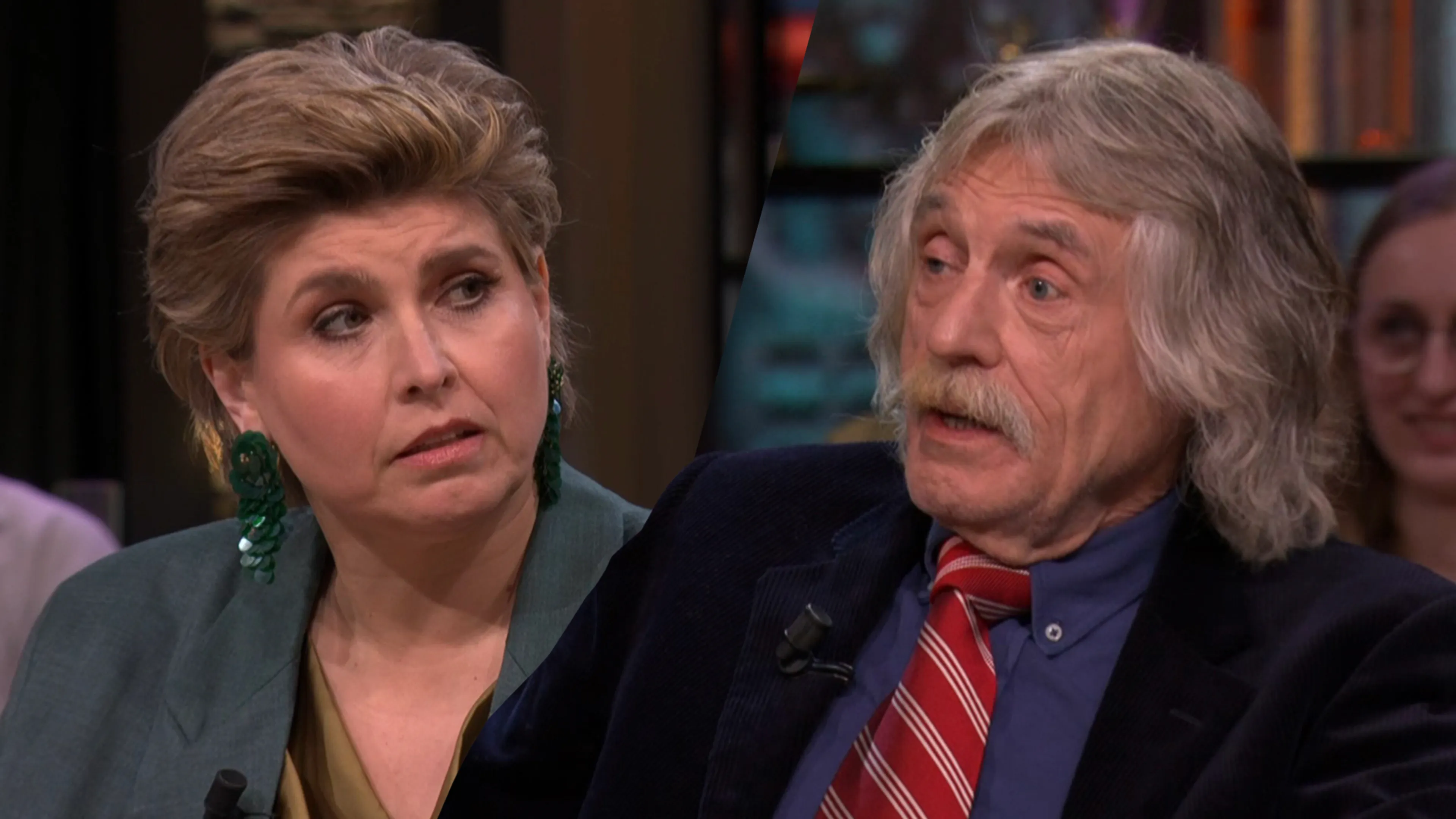 Angela de Jong en Johan in discussie over Matthijs van Nieuwkerk: ‘Wees nou eens concreet dan!' (Vandaag Inside)