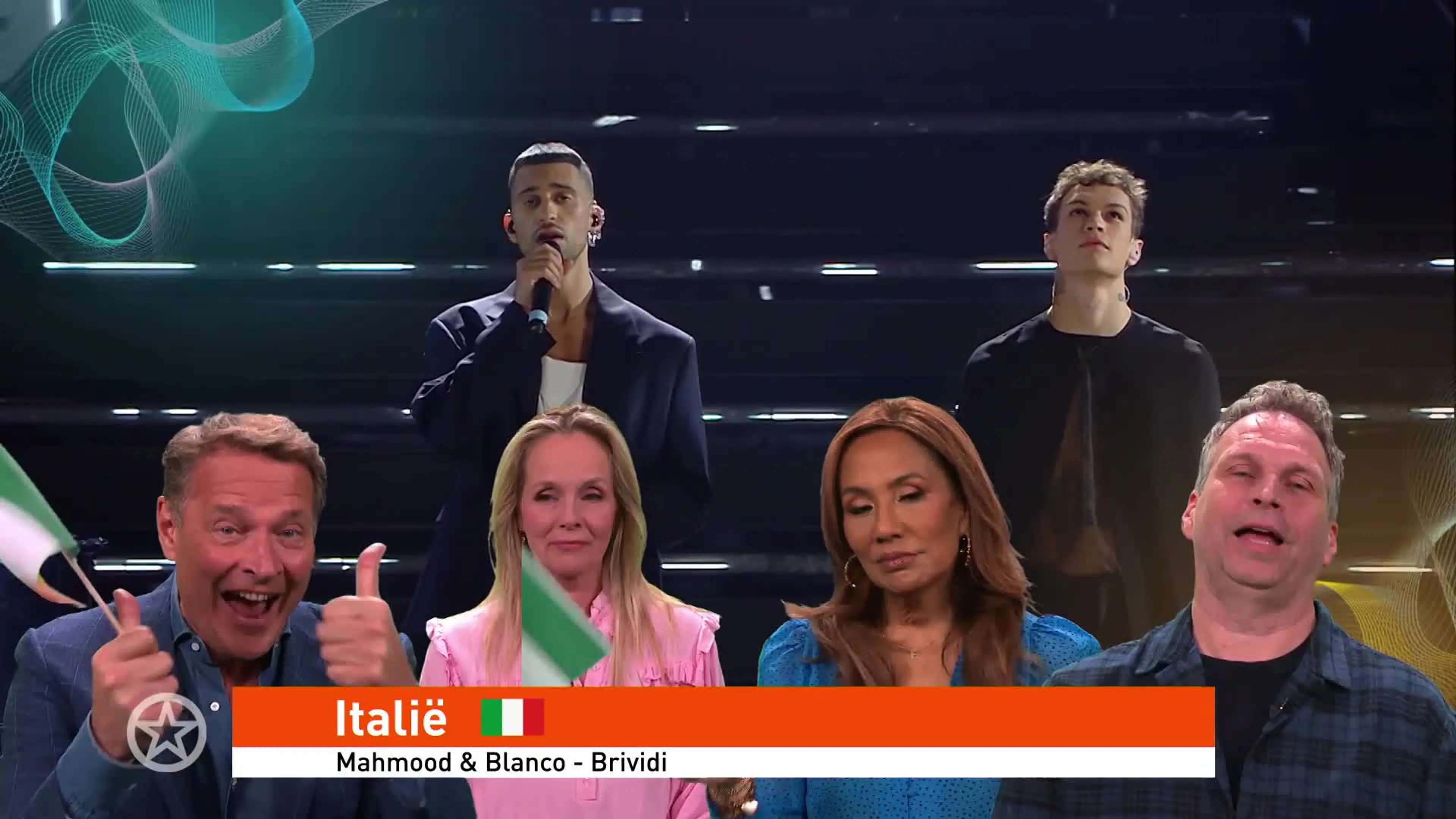Shownieuws Songfestivaljury 2022: Italië en Israël