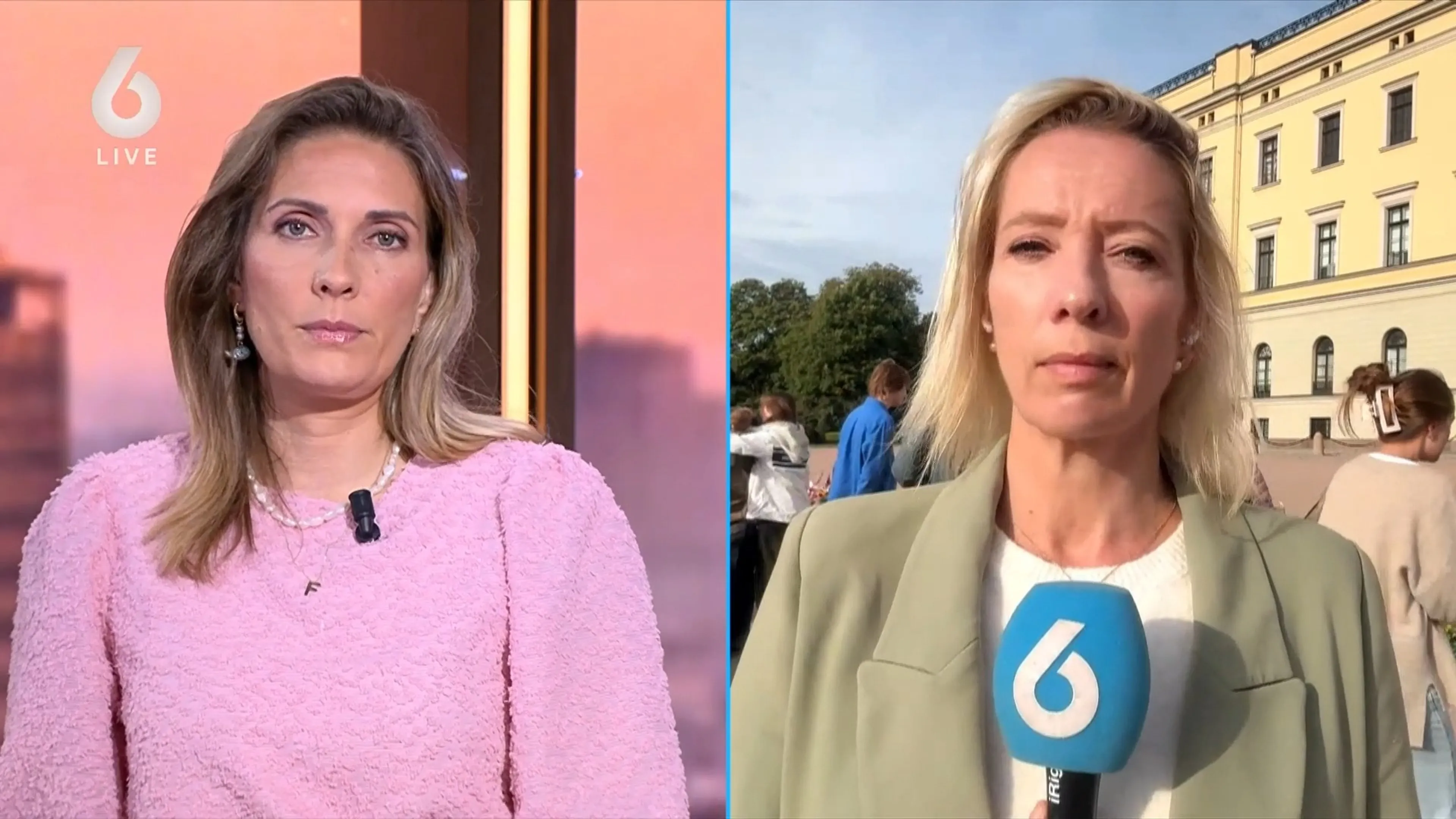 Janine Schuinder geeft live update vanuit Noorwegen na overlijden koning Harald