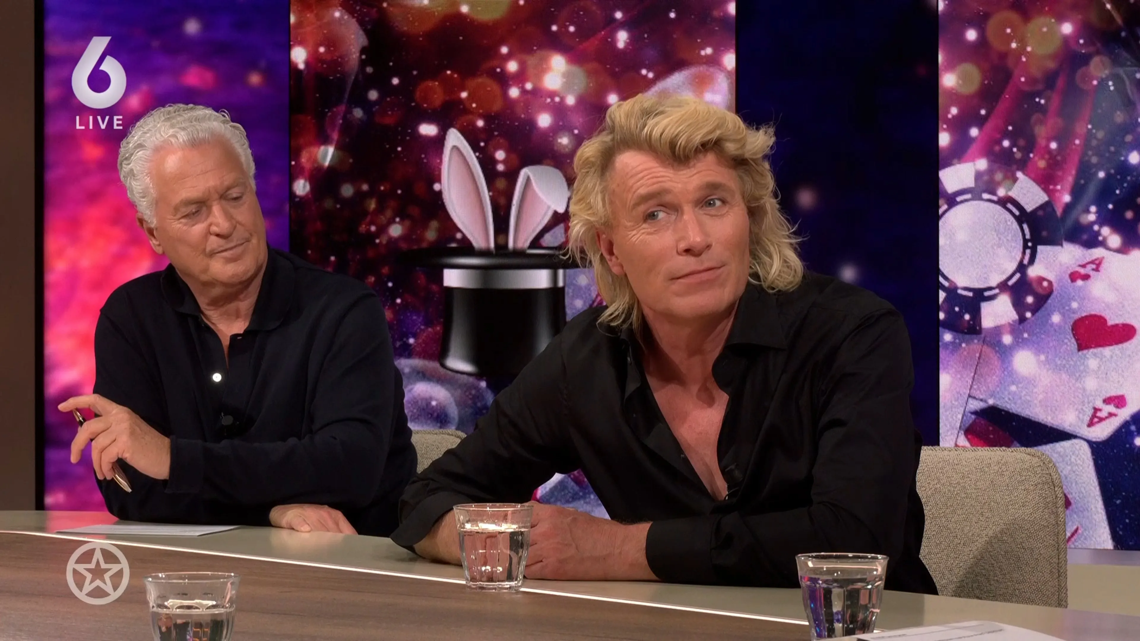 Hans Klok raakt gewond tijdens act