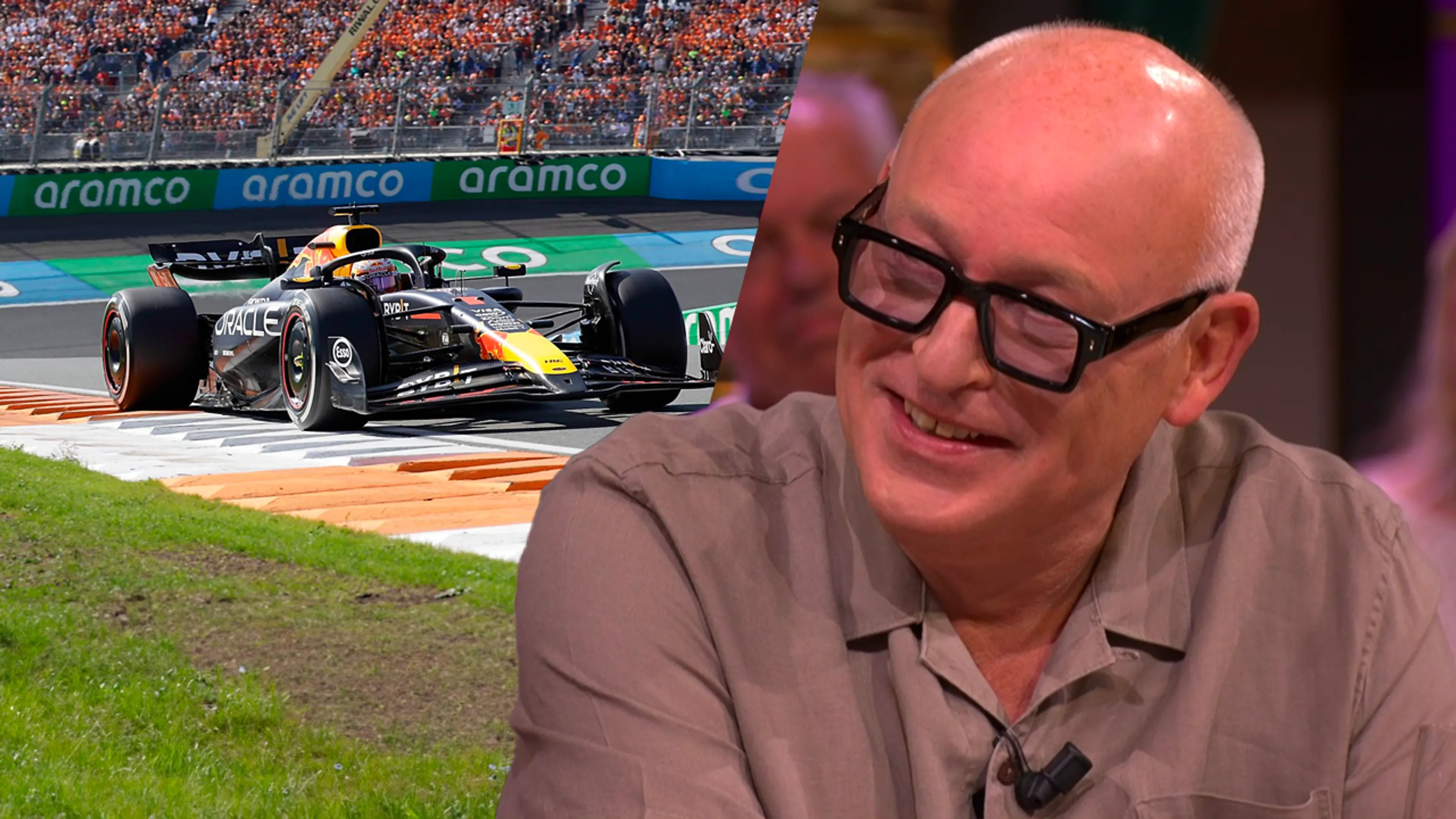 René blikt terug op F1 Zandvoort: 'Zonde dat het autootje van Max niet harder gaat'