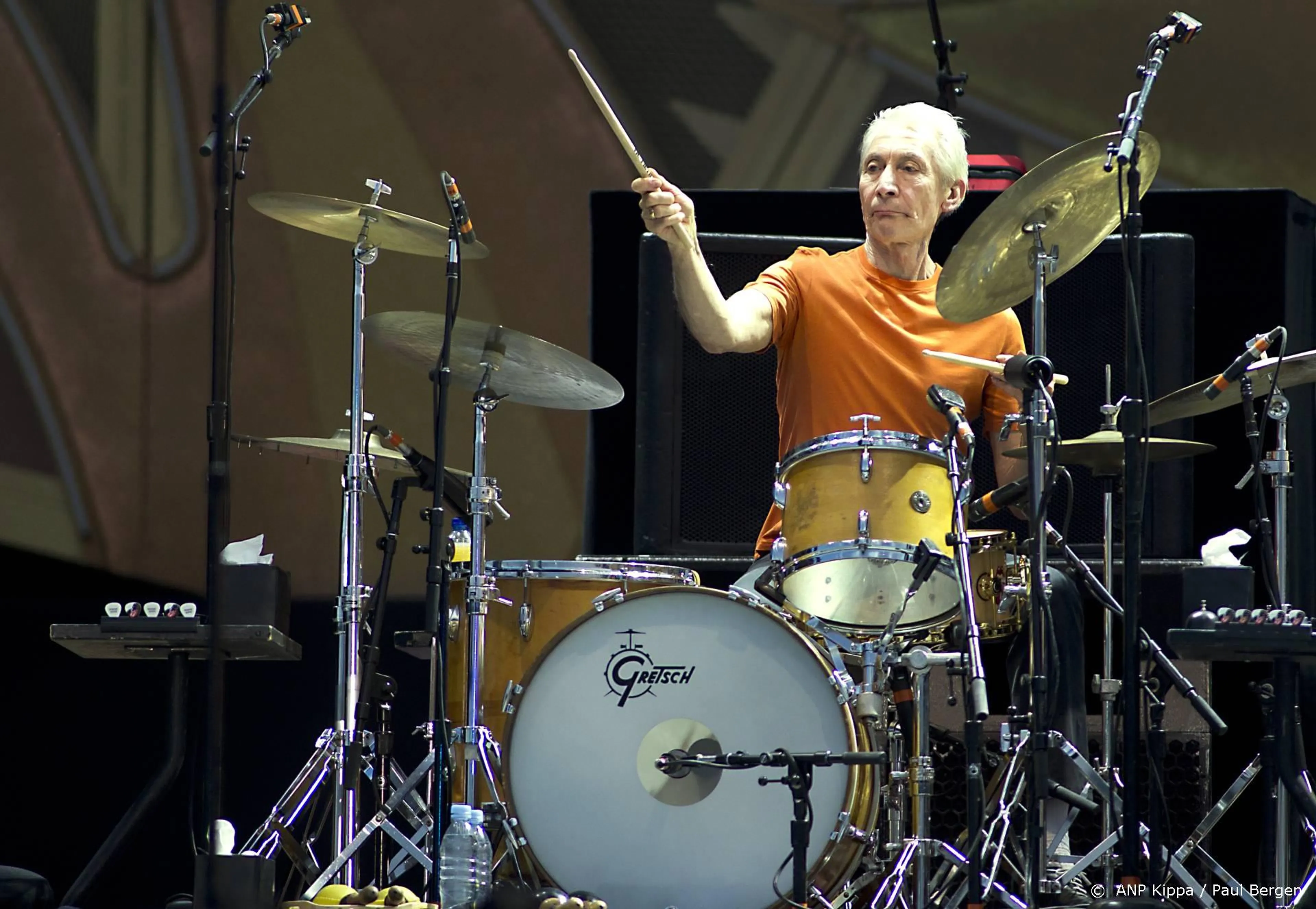Buitenlandse media vol lof over vakman Charlie Watts
