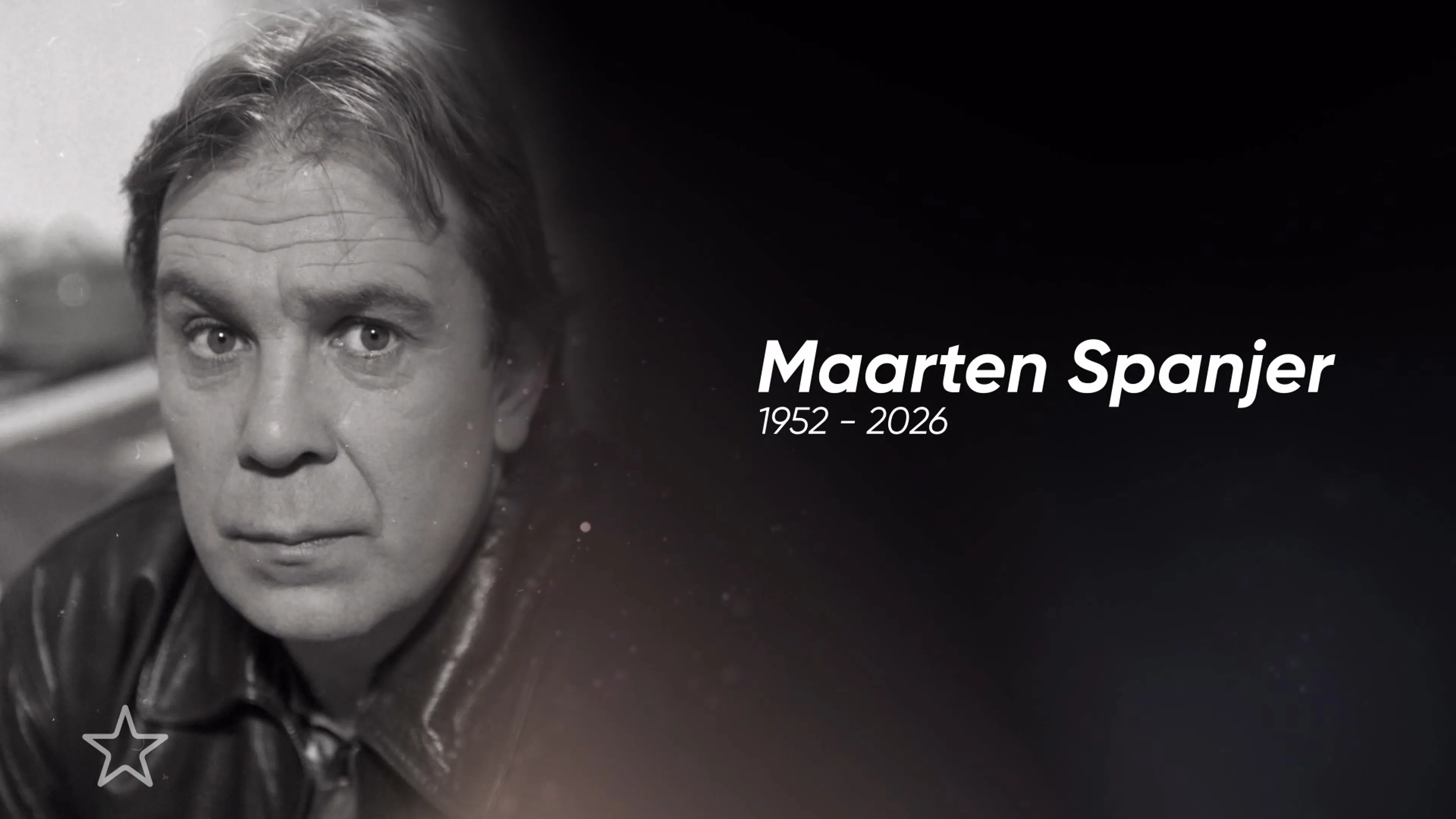 Acteur en schrijver Maarten Spanjer overleden op 73-jarige leeftijd