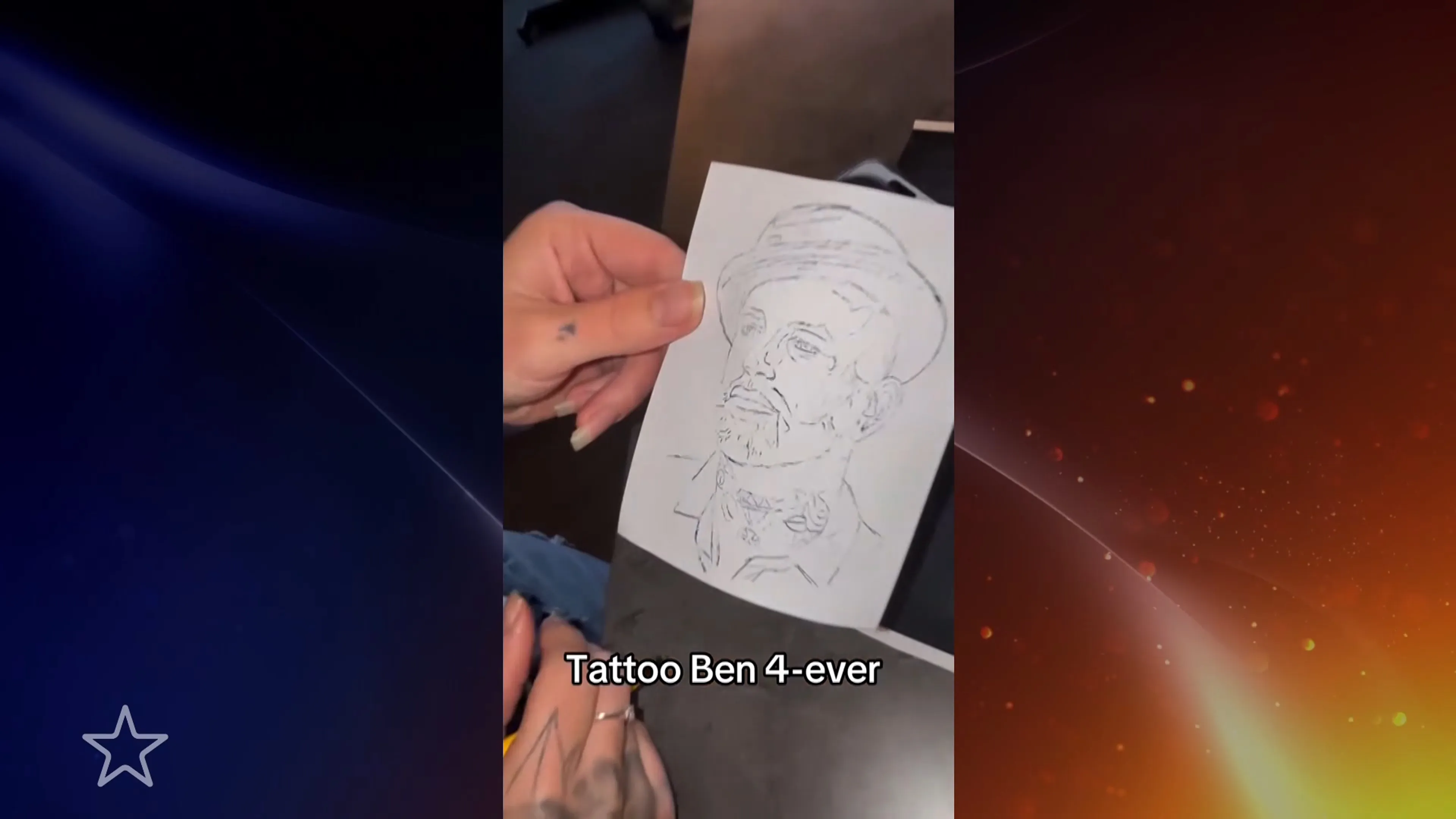 Dean Saunders laat opnieuw tattoo voor overleden broer Ben zetten