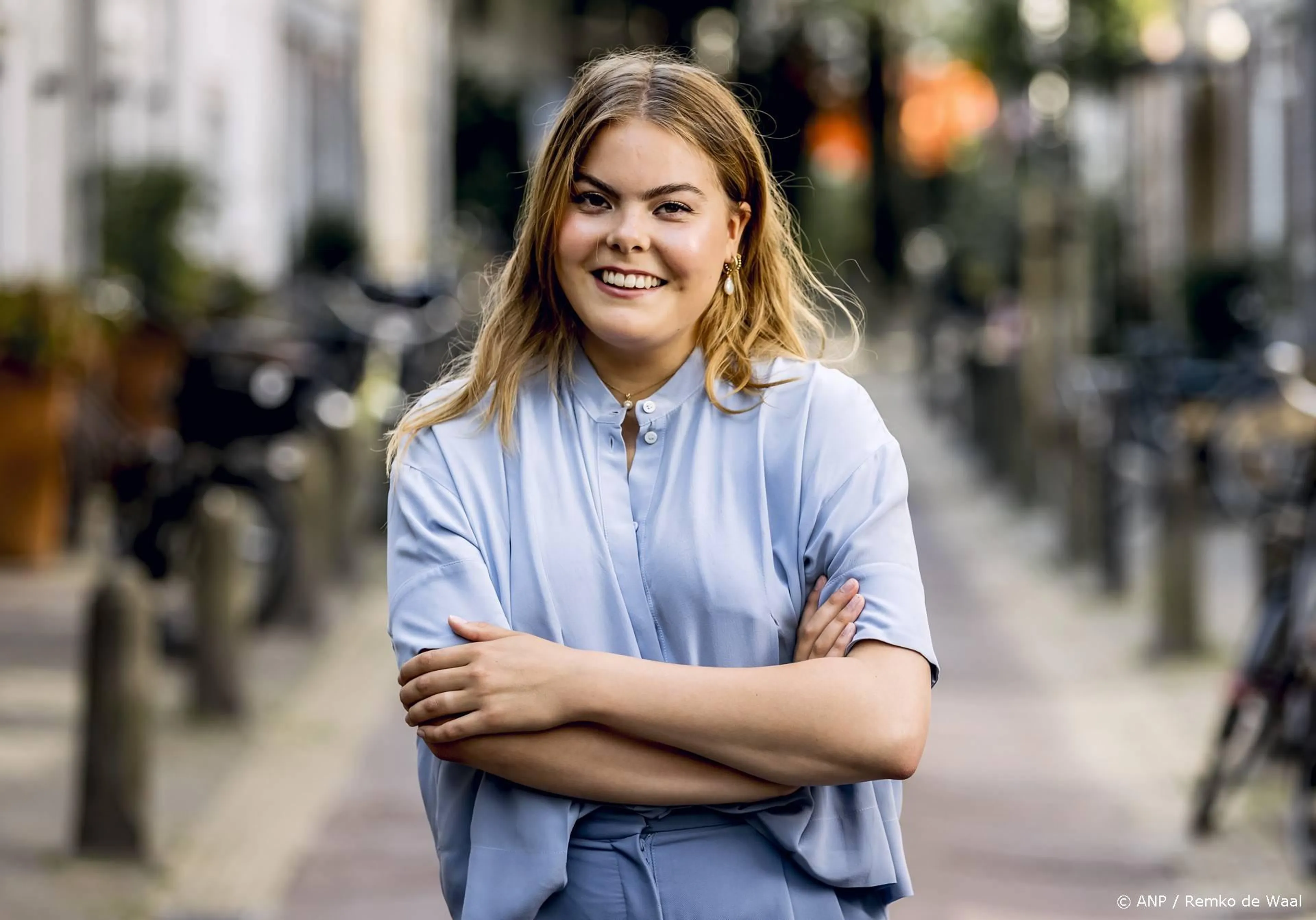 Eloise van Oranje onder indruk van duurzame mode in Kopenhagen