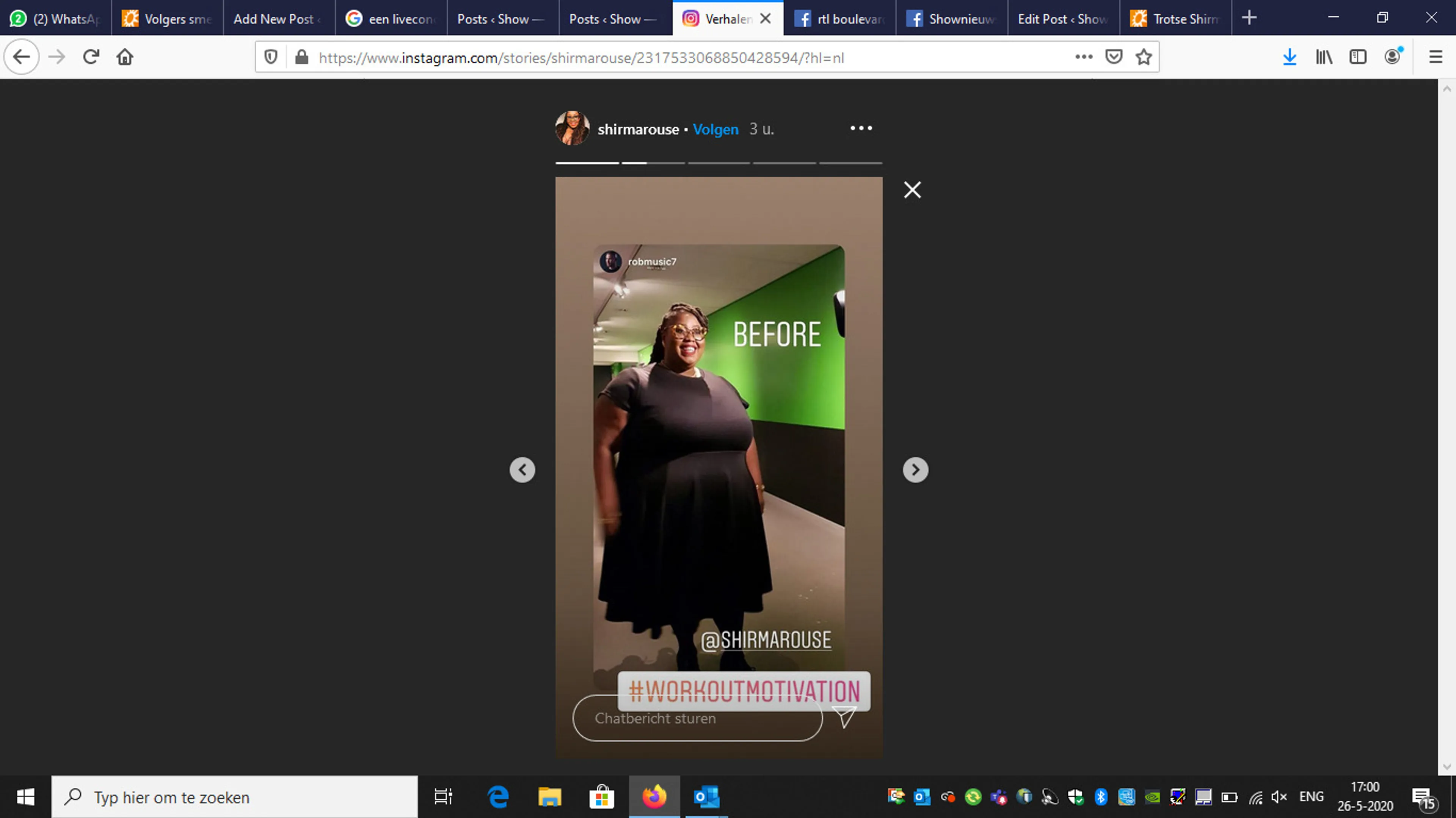 ZIEN: Shirma Rouse is 50 kilo afgevallen!