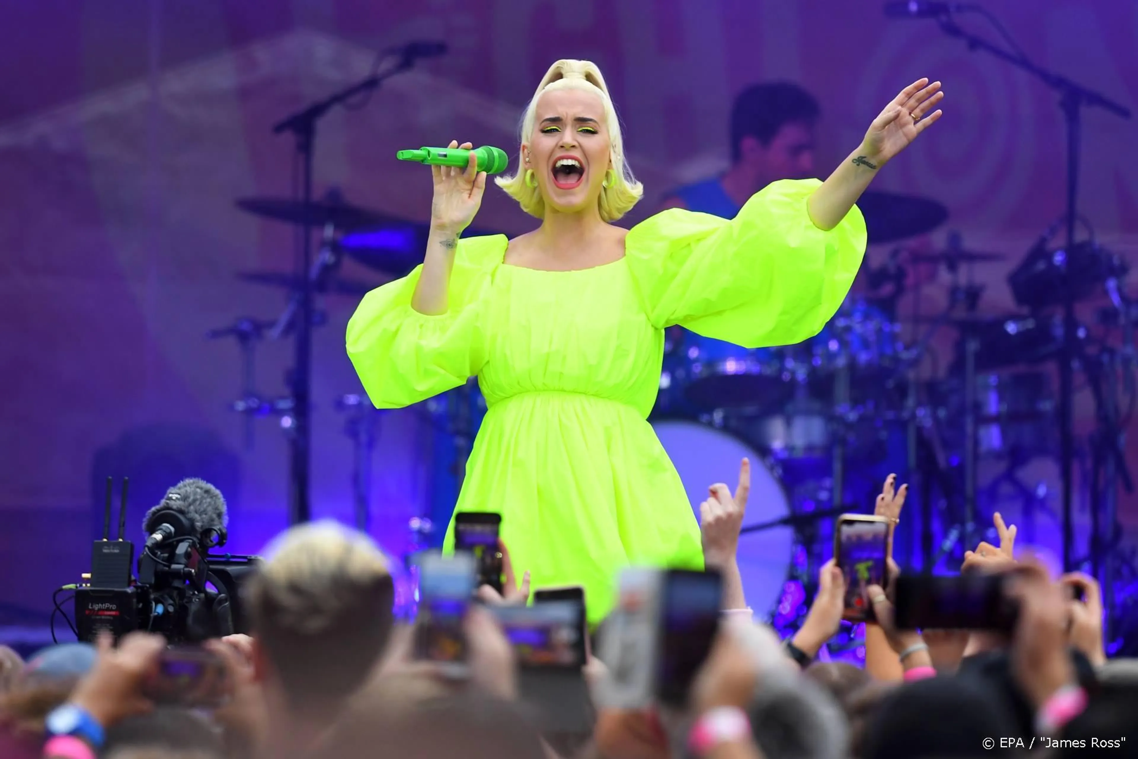 Katy Perry headliner tijdens verkiezingsconcert Rock the Vote