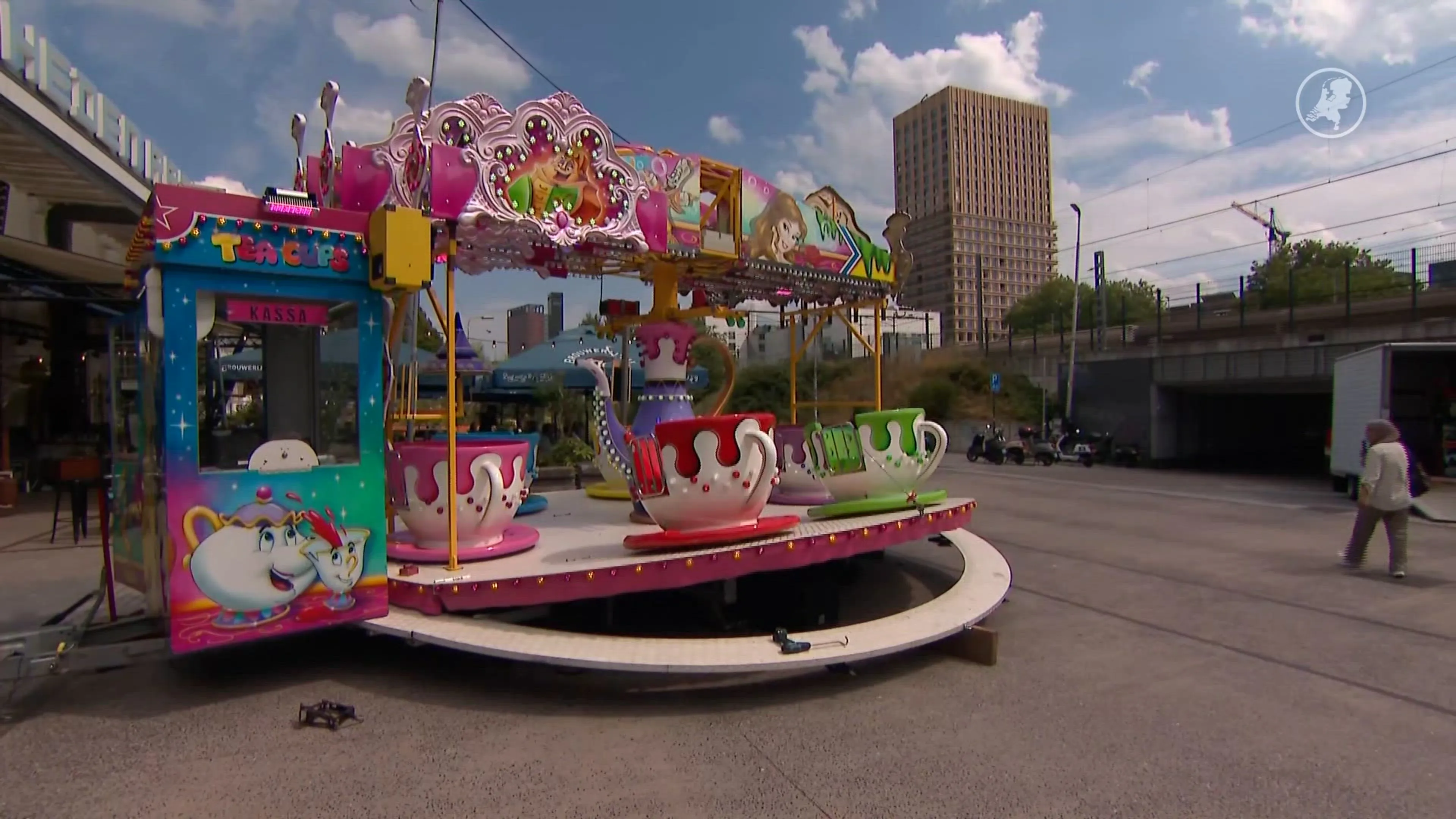 Tilburgse Kermis wordt opgebouwd: 'Kijk er het hele jaar naar uit'