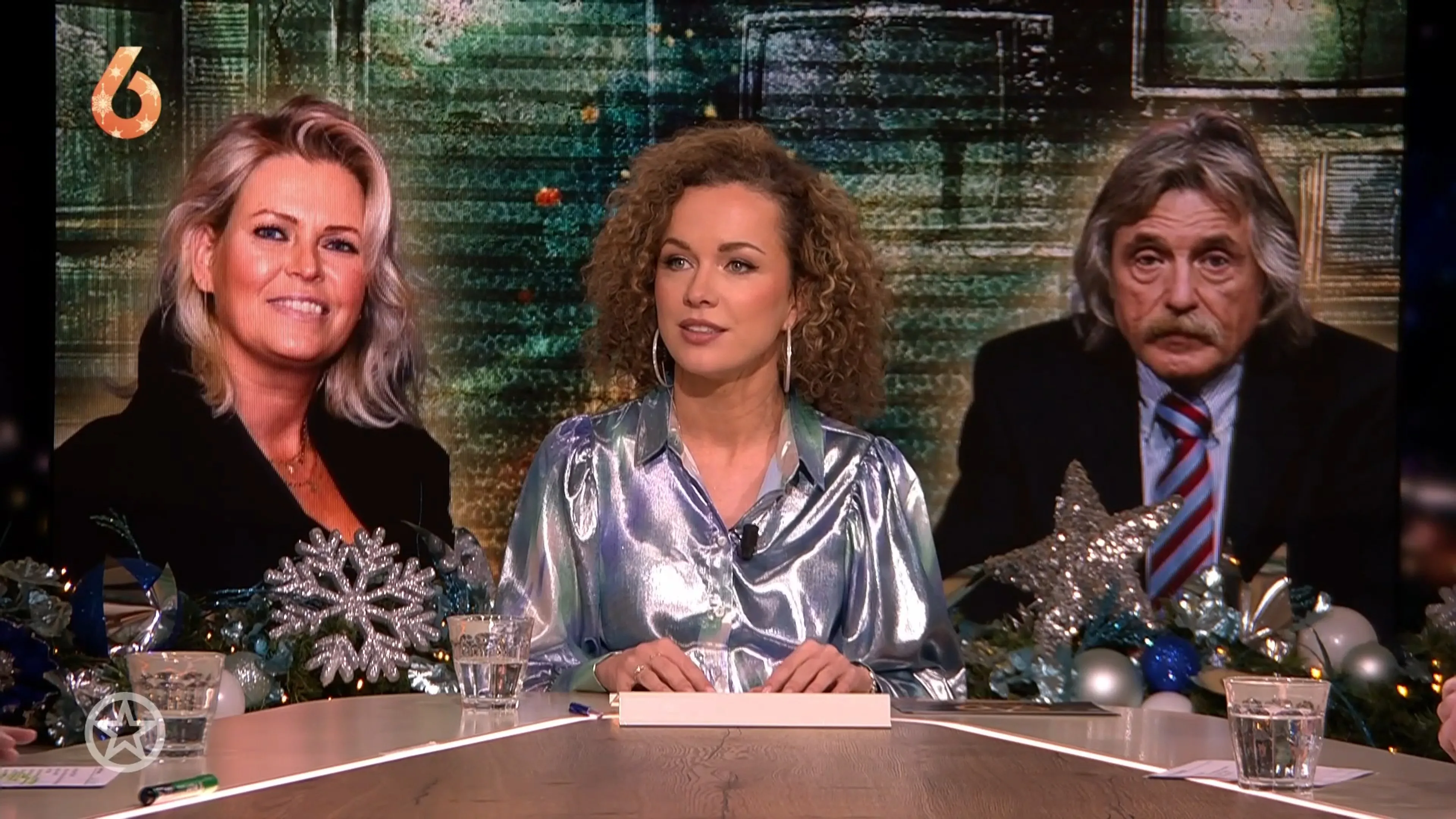 Het botert niet tussen Johan Derksen en Antoinnette Scheulderman
