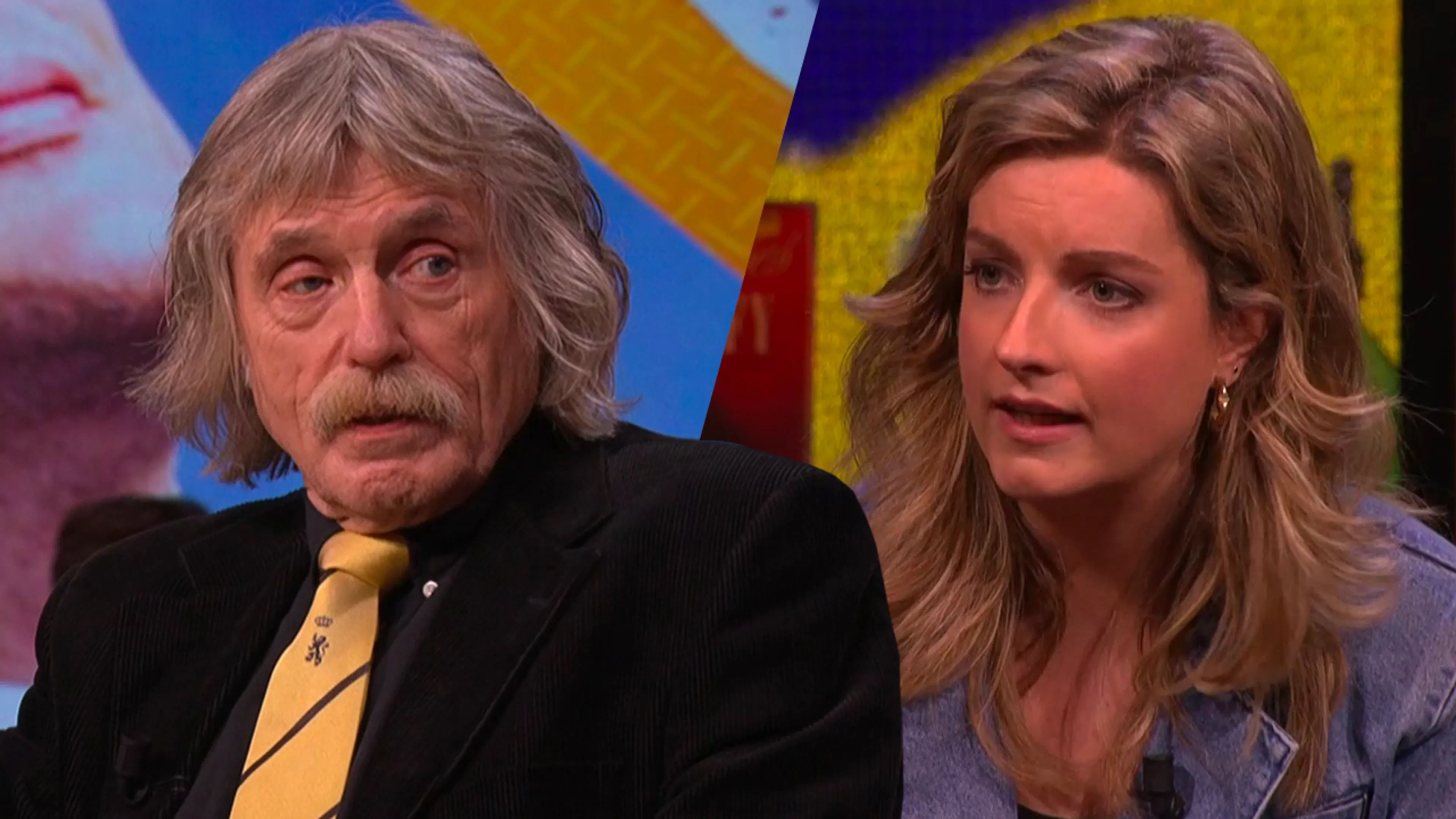 VI-kijker steunt Merel Ek na clash met Johan Derksen