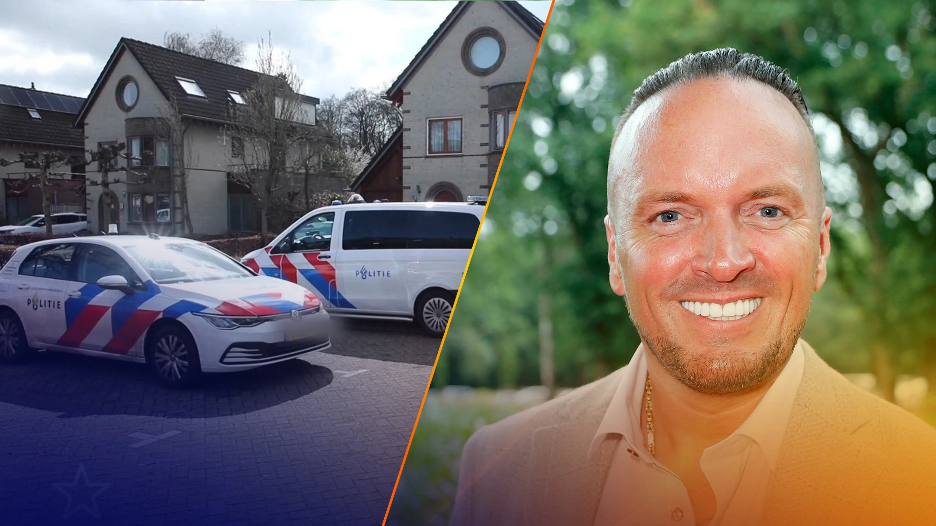 Inval bij woning zoon Frank van Etten, verboden wapens gevonden
