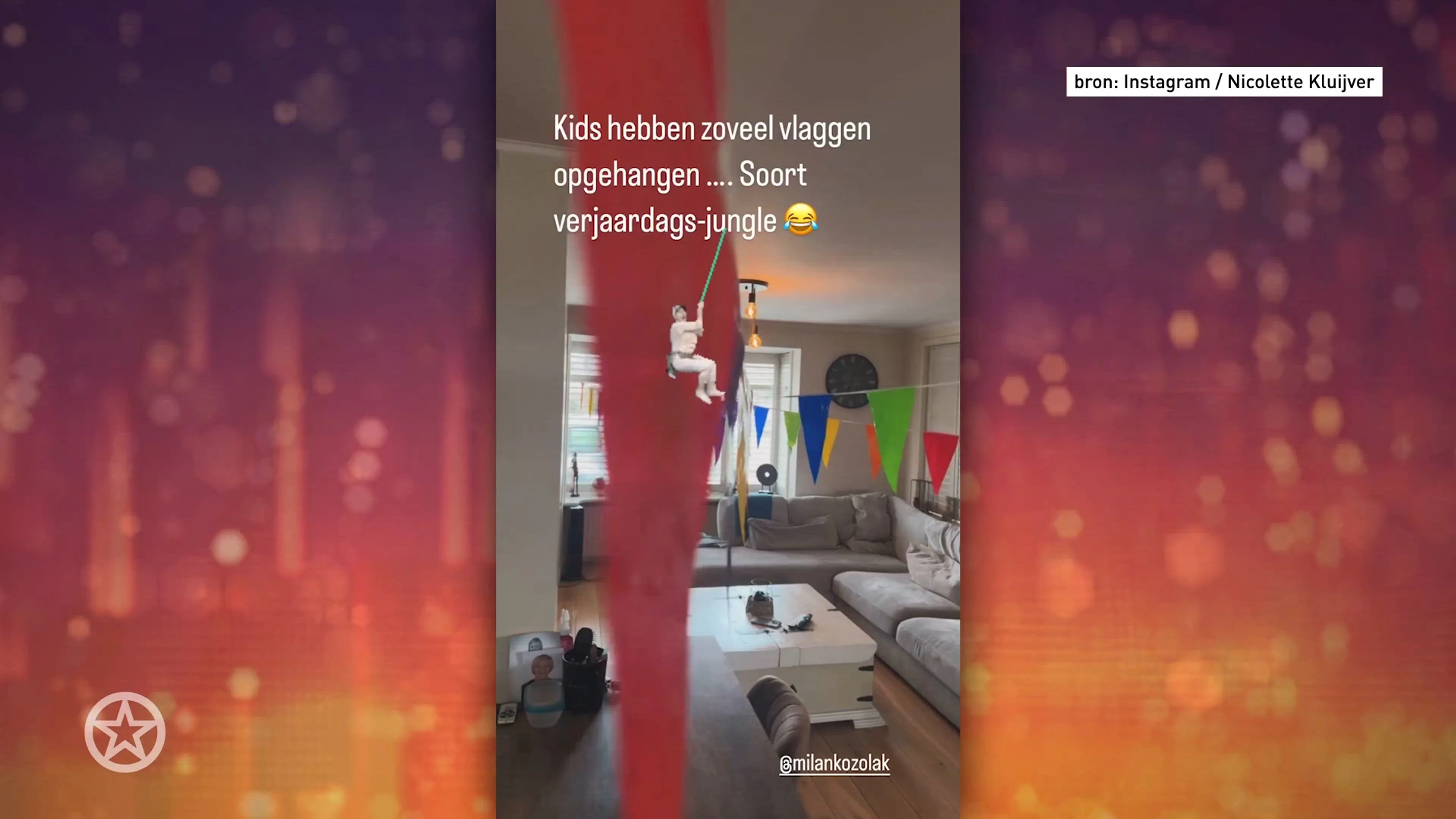 Vriend Nicolette Kluijver in het zonnetje gezet
