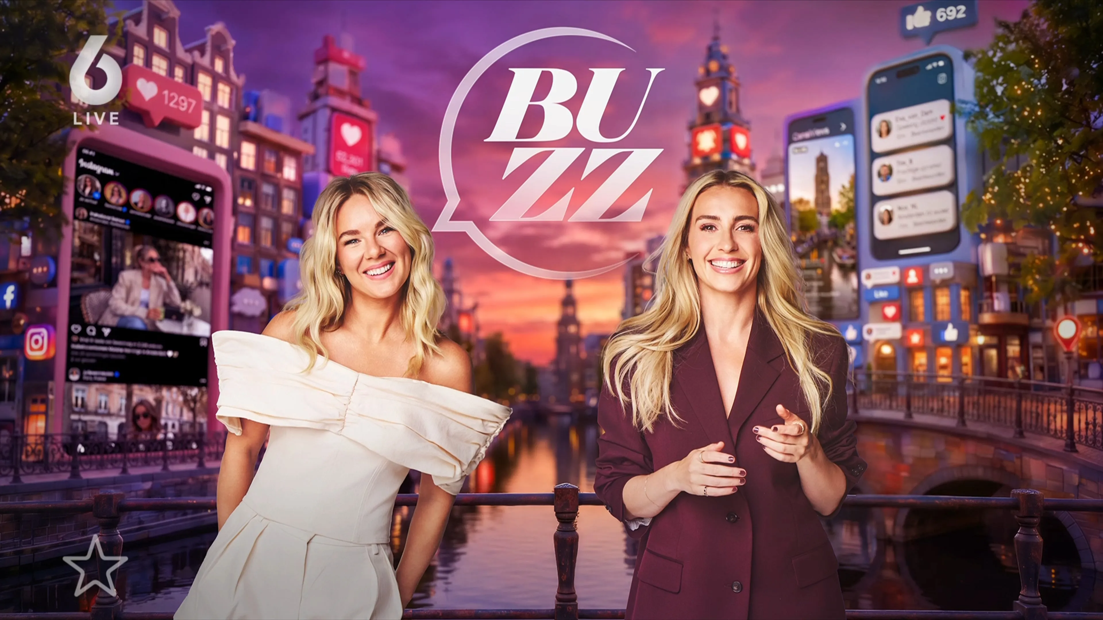 Wiesje Hillen, Iris Enthoven en Defano Holwijn over het nieuwe 'Buzz' op NET5