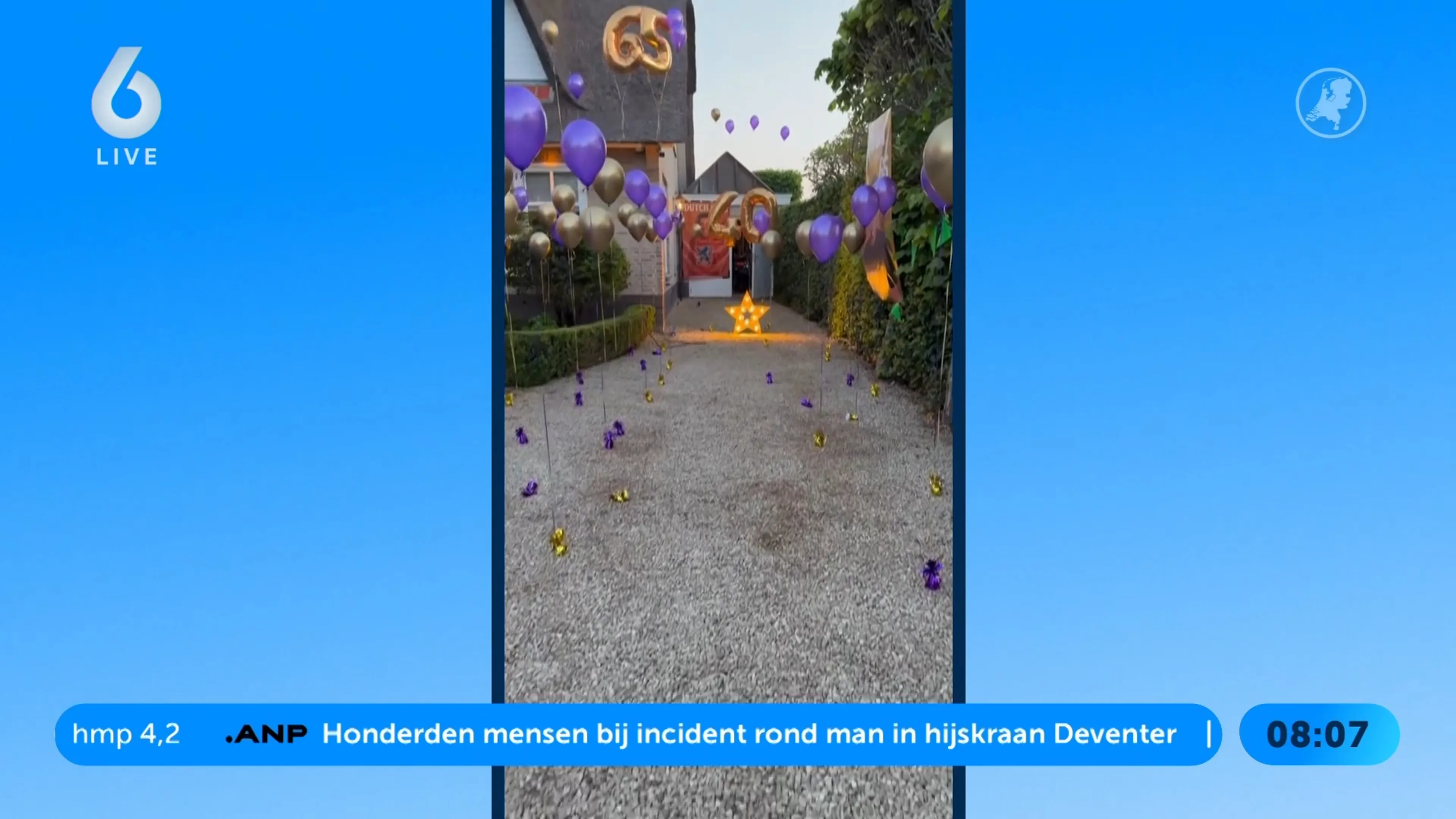 Gerard Joling viert 65e verjaardag