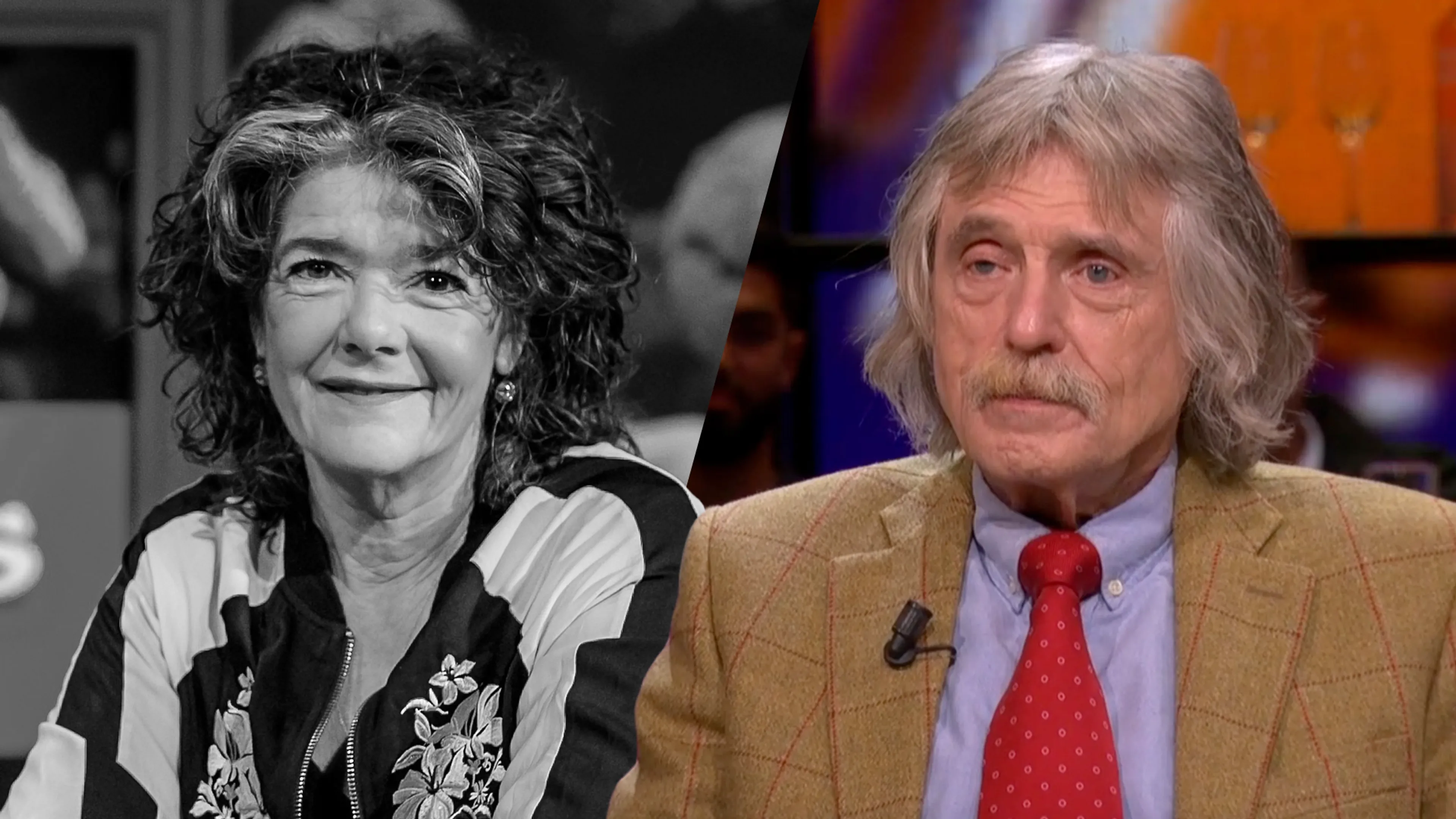 Johan Derksen hartverwarmend over Dieuwertje: 'Echte beauty'